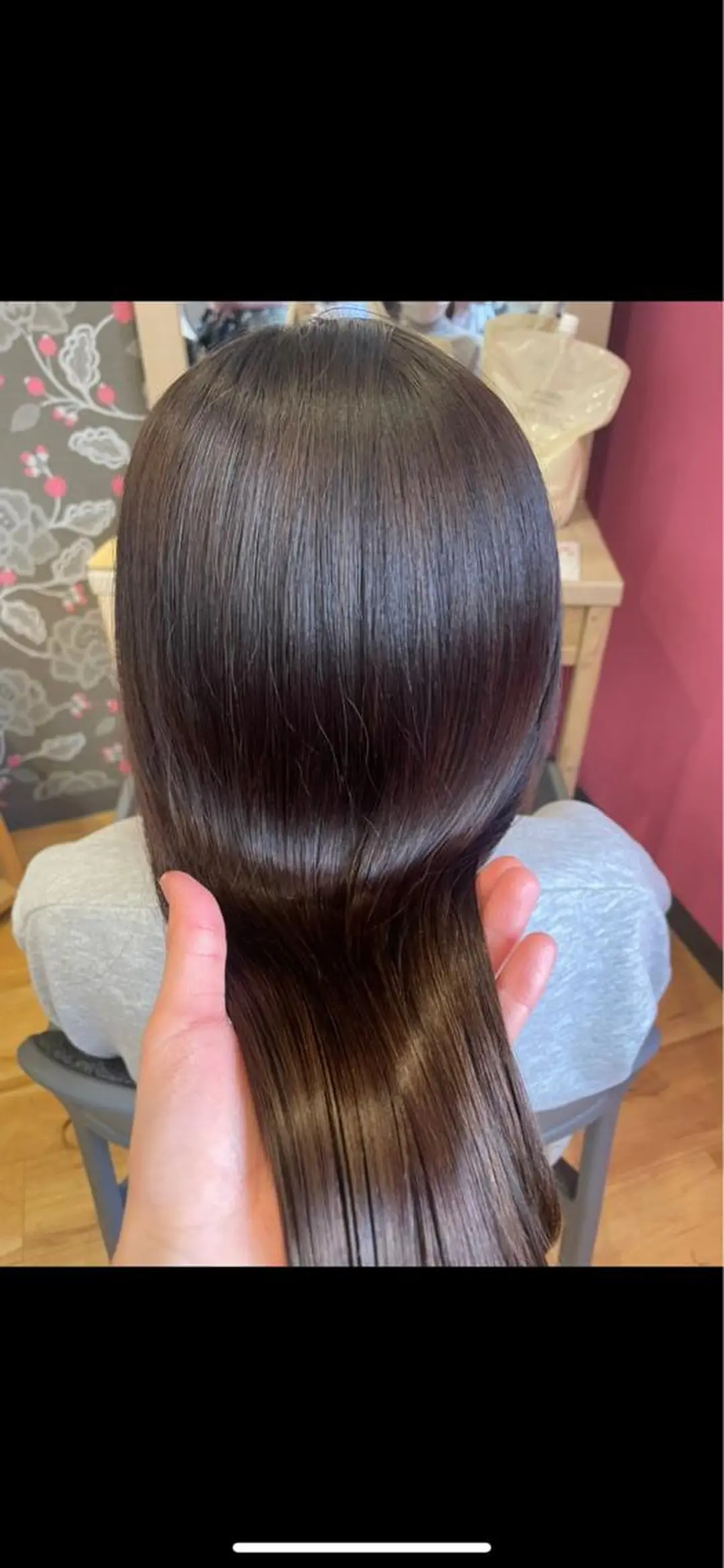 ロング ブリーチなしWカラー /酸性ストレート河本のヘアスタイル