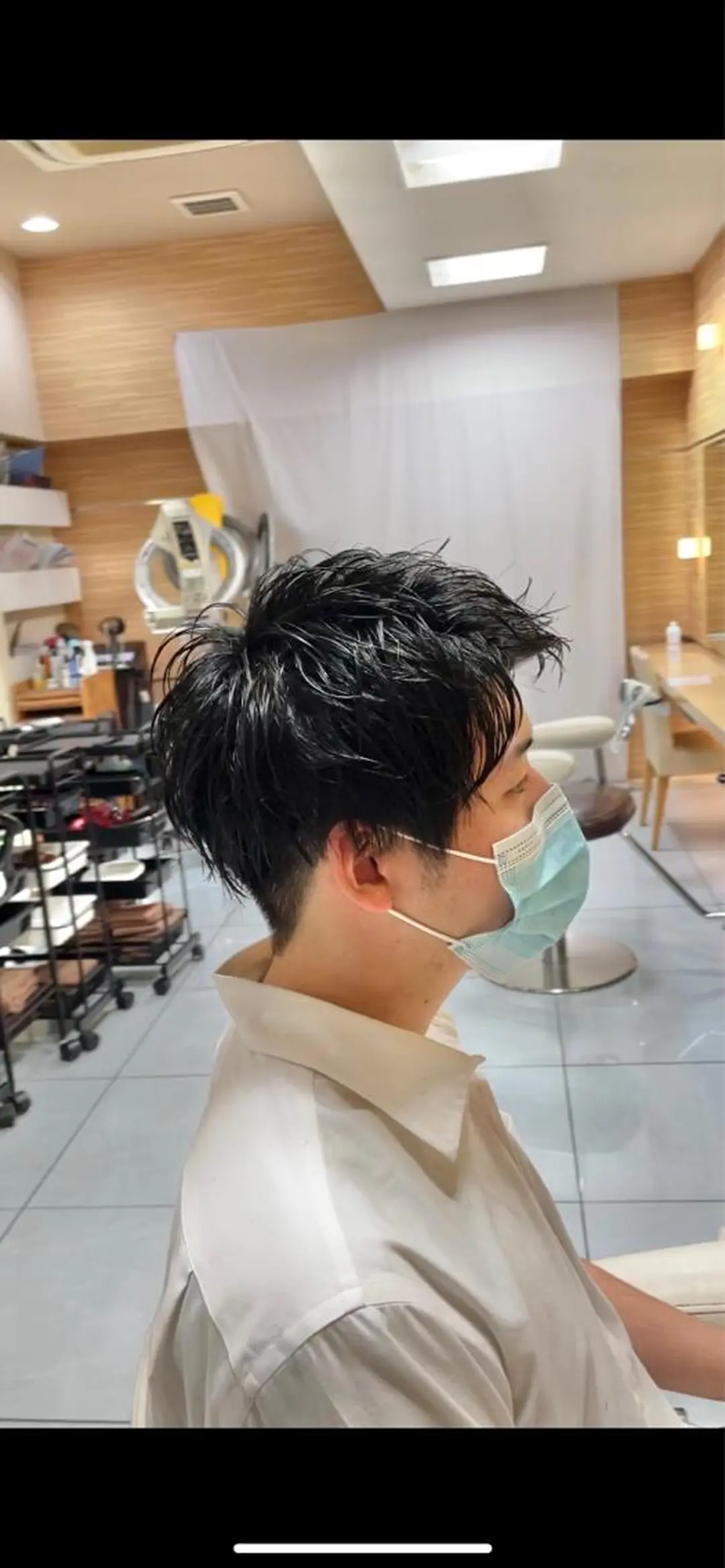 ショート メンズ アップバング フェードカット マッシュ メンズパーマ スキンフェード カット ヘッドスパ 🔮メンズ縮毛矯正 毛流れパーマ💎竹永のヘアスタイル