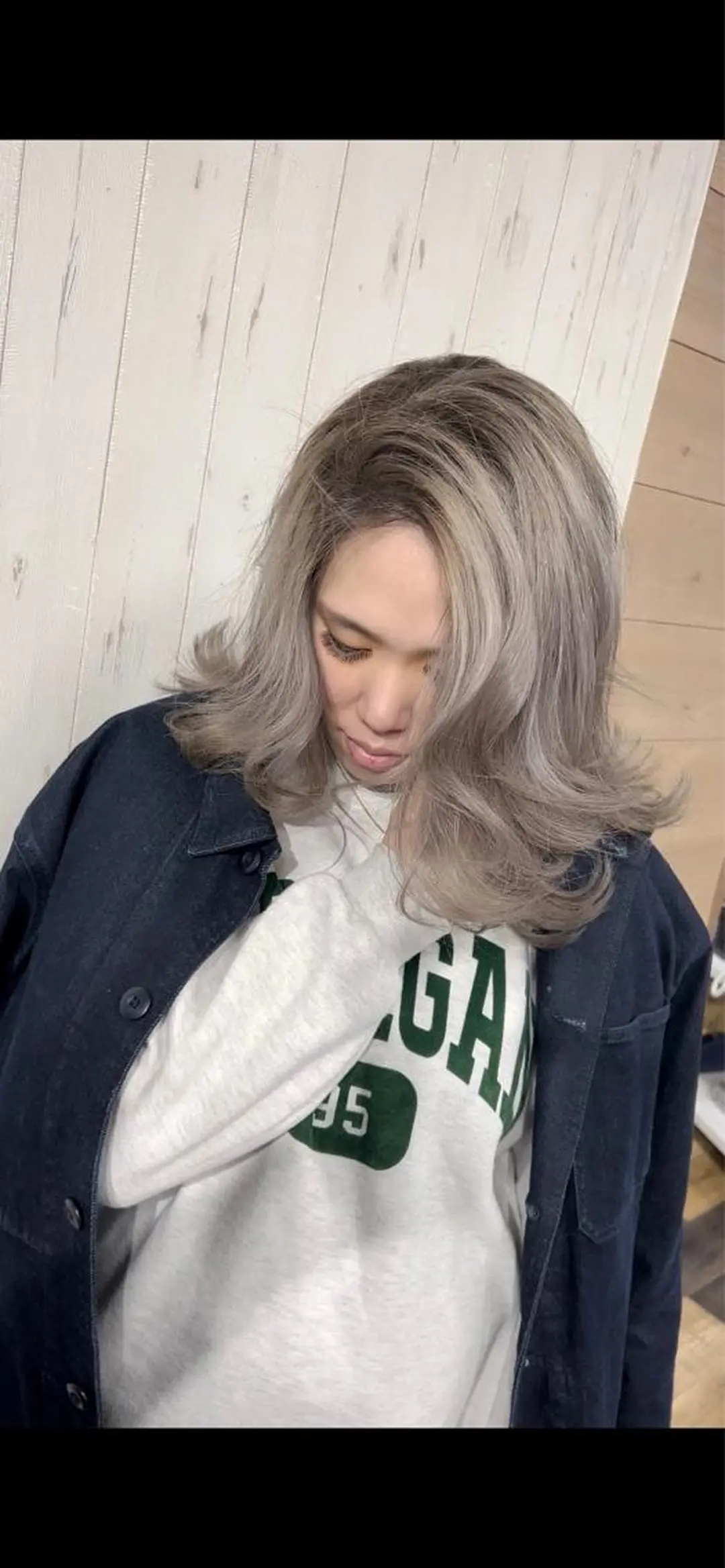 セミロング 外国人風カラー ハイライト 韓国風ヘア レイヤーカット カット ヘアカラー AN'TIA小作所属・AN'TIA小作代表 ⭐︎kazuma⭐︎のヘアスタイル