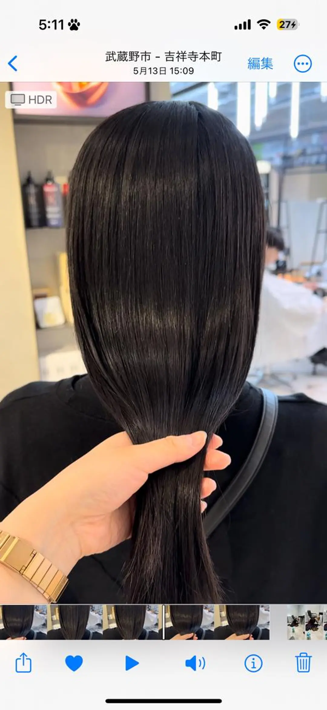 ロング カラー ヘアアレンジ ハイトーン特化 pepe🎀のヘアスタイル