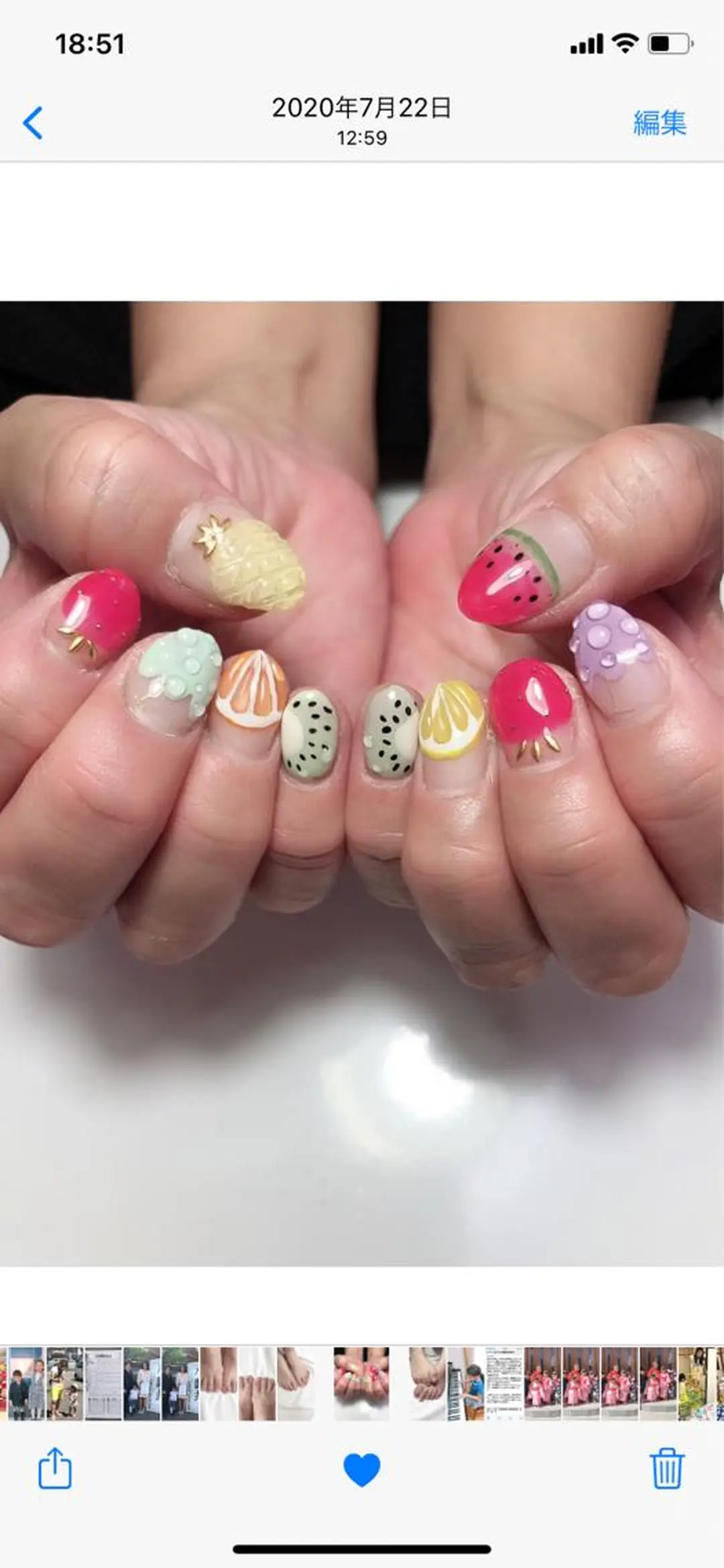 ネイル マックスケリー梅田店所属・佐橋 友美のネイルデザイン