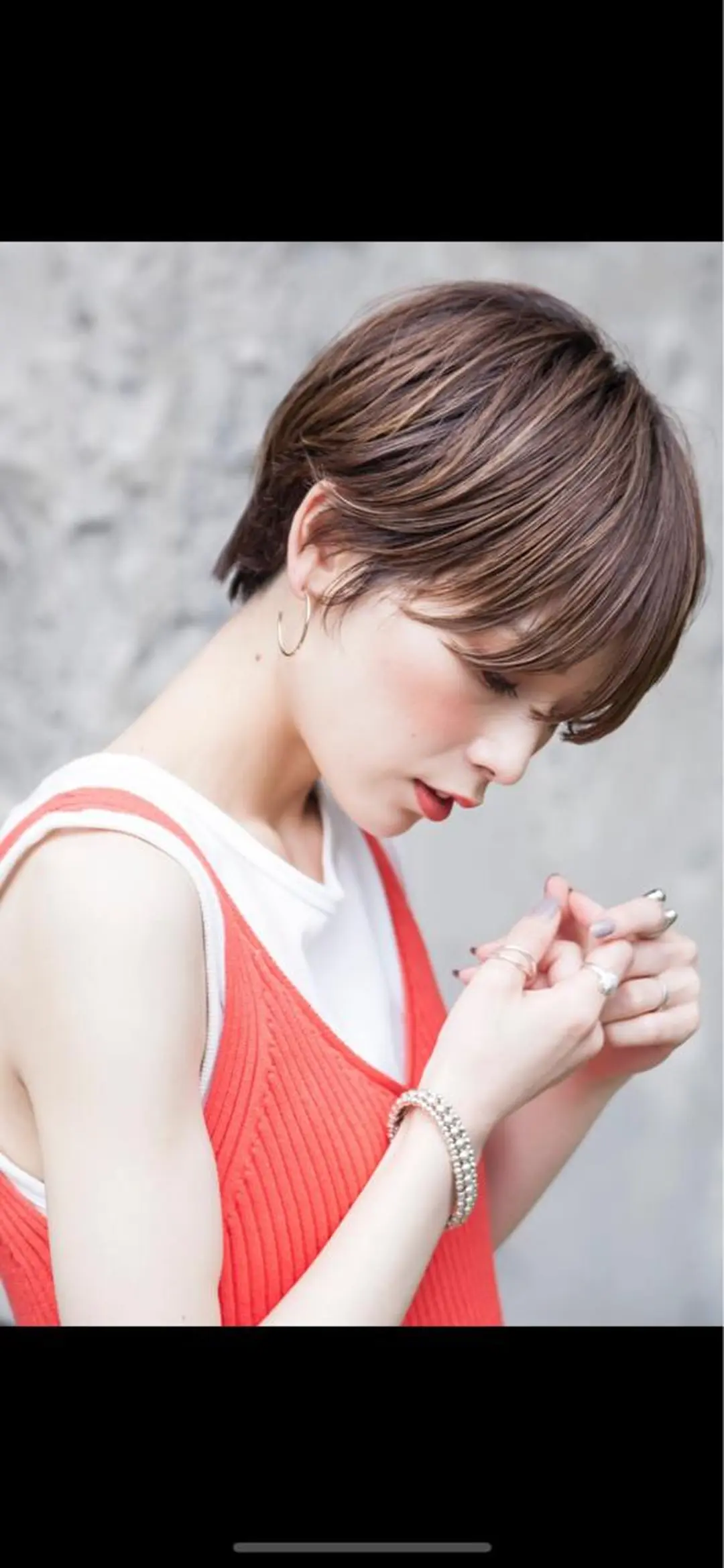 ショート カラー ヘアアレンジ ミニボブ/ブリーチ 🌈MISATOのヘアスタイル