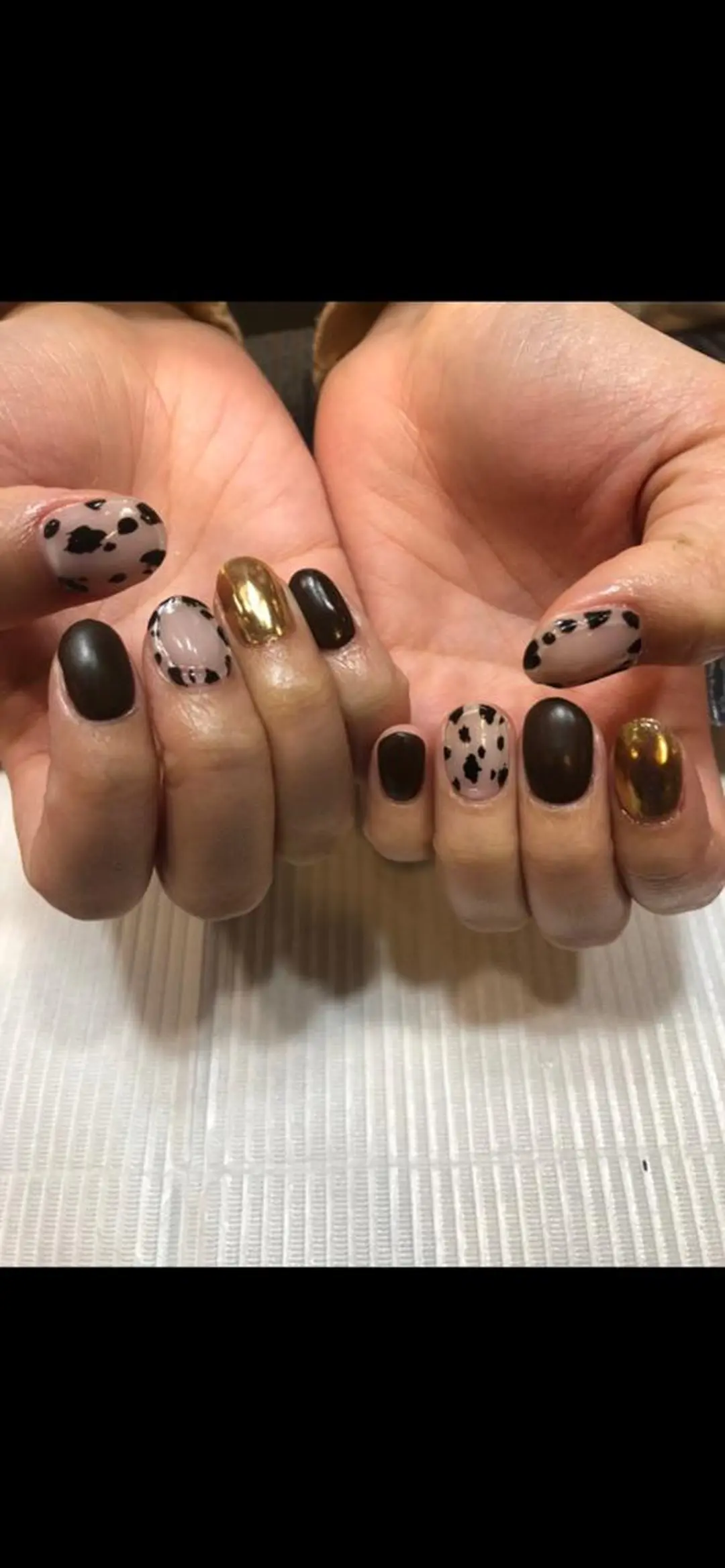 ネイル アートネイル ジェルネイル 持ち込み ニュアンスネイル パラジェル Nailist Honamiのネイルデザイン