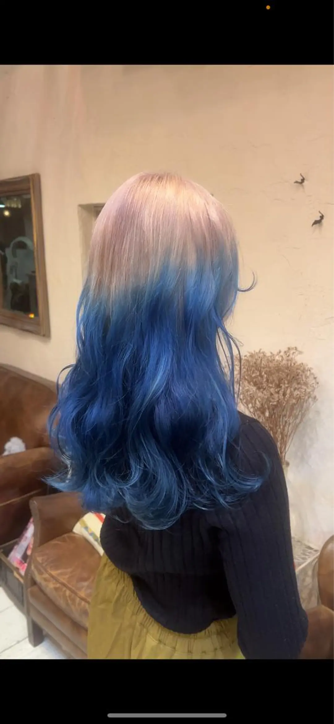 カラー ブルーカラー デザインカラー ダメージレス美容師 🌱水島侑理のヘアスタイル