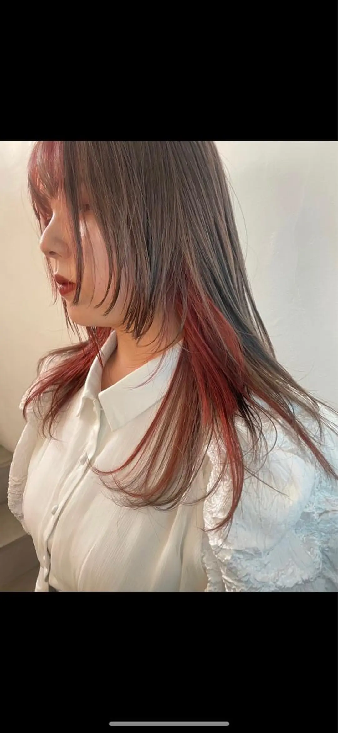 ロング カラー インナーカラー ヘアカラー 🌟暖色系ハイトーン 🌟AIのヘアスタイル