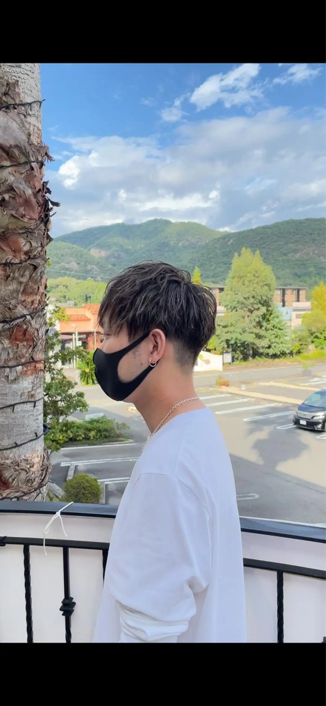 ショート カラー パーマ ハイライトカラー ハイライト カット パーマ clocca所属・鵜飼 真伍のヘアスタイル