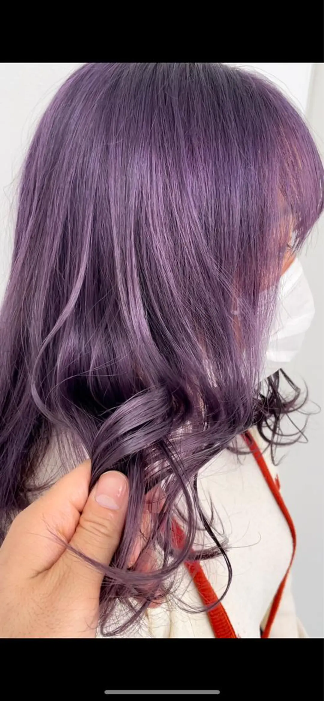 ミディアム カラー アッシュ ブリーチ ケアブリーチ ラベンダーカラー ラベンダーアッシュ カット ヘアカラー トリートメント ✨髪のソムリエ✨ 岩川和生のヘアスタイル