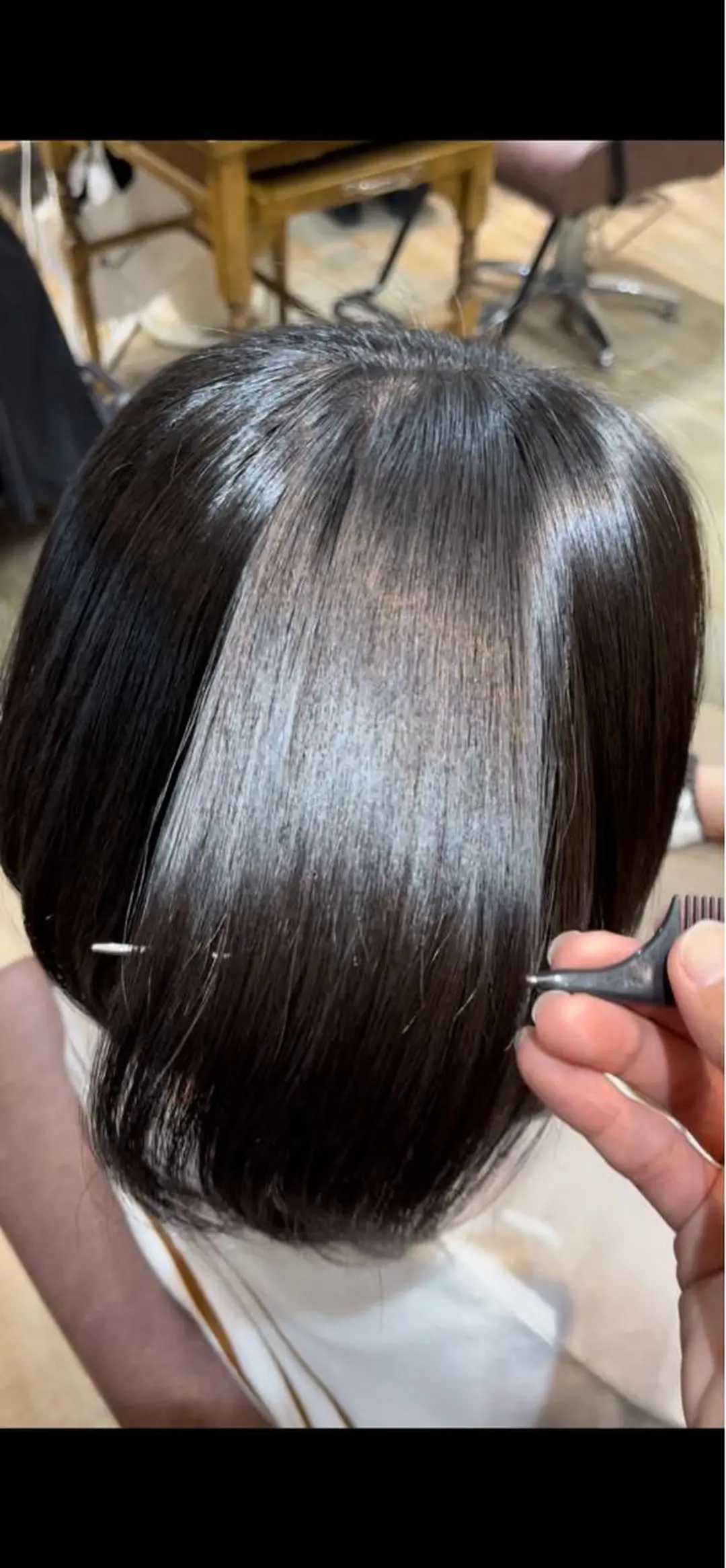 セミロング 巻ける縮毛矯正✨ 木下晴一朗✨のヘアスタイル