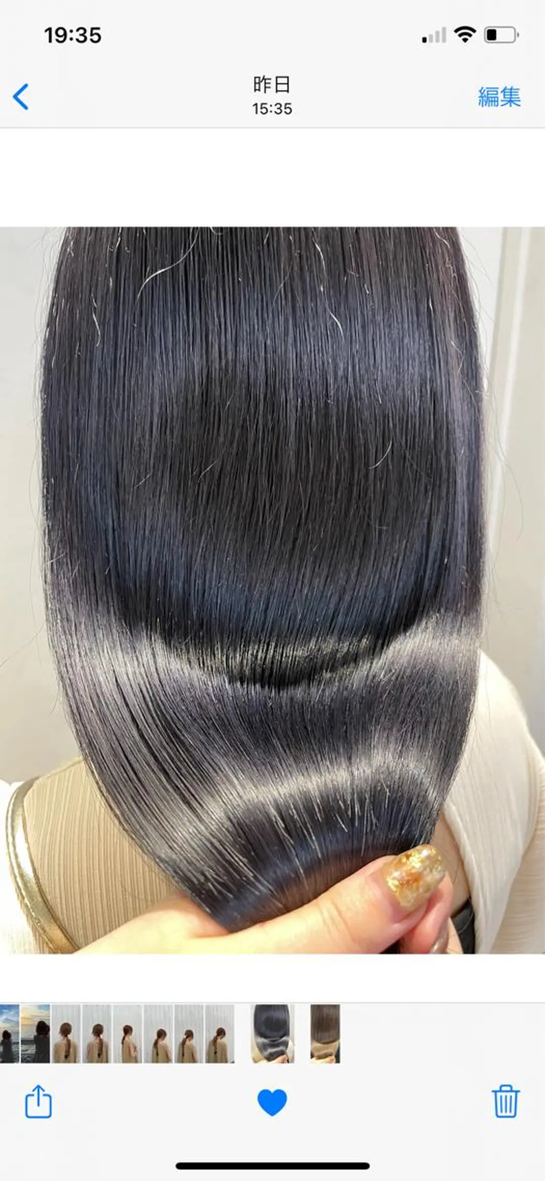 セミロング カラー 【淡色color/ nail】maikoのネイルデザイン