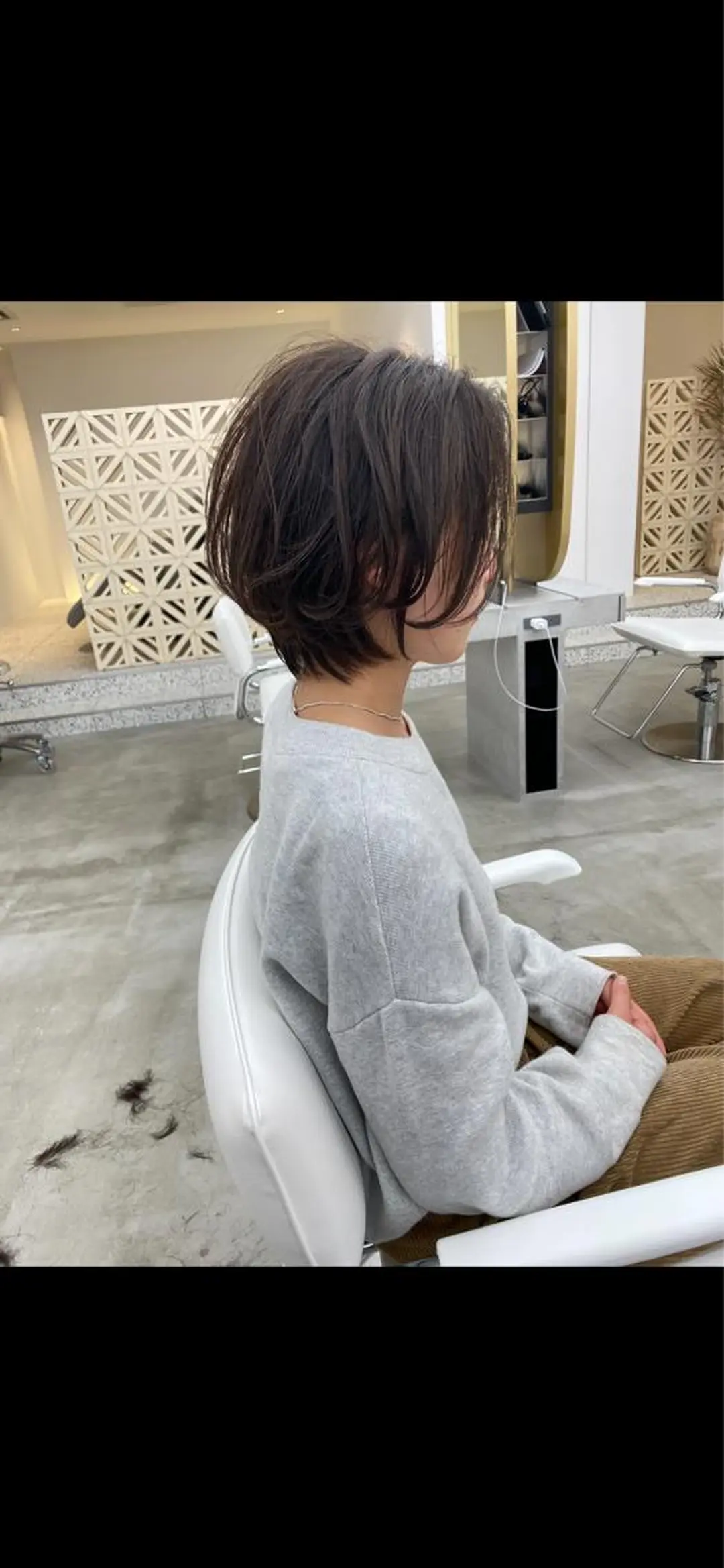 ショート カラー NOE NAGOYA所属・山田 佳奈のヘアスタイル