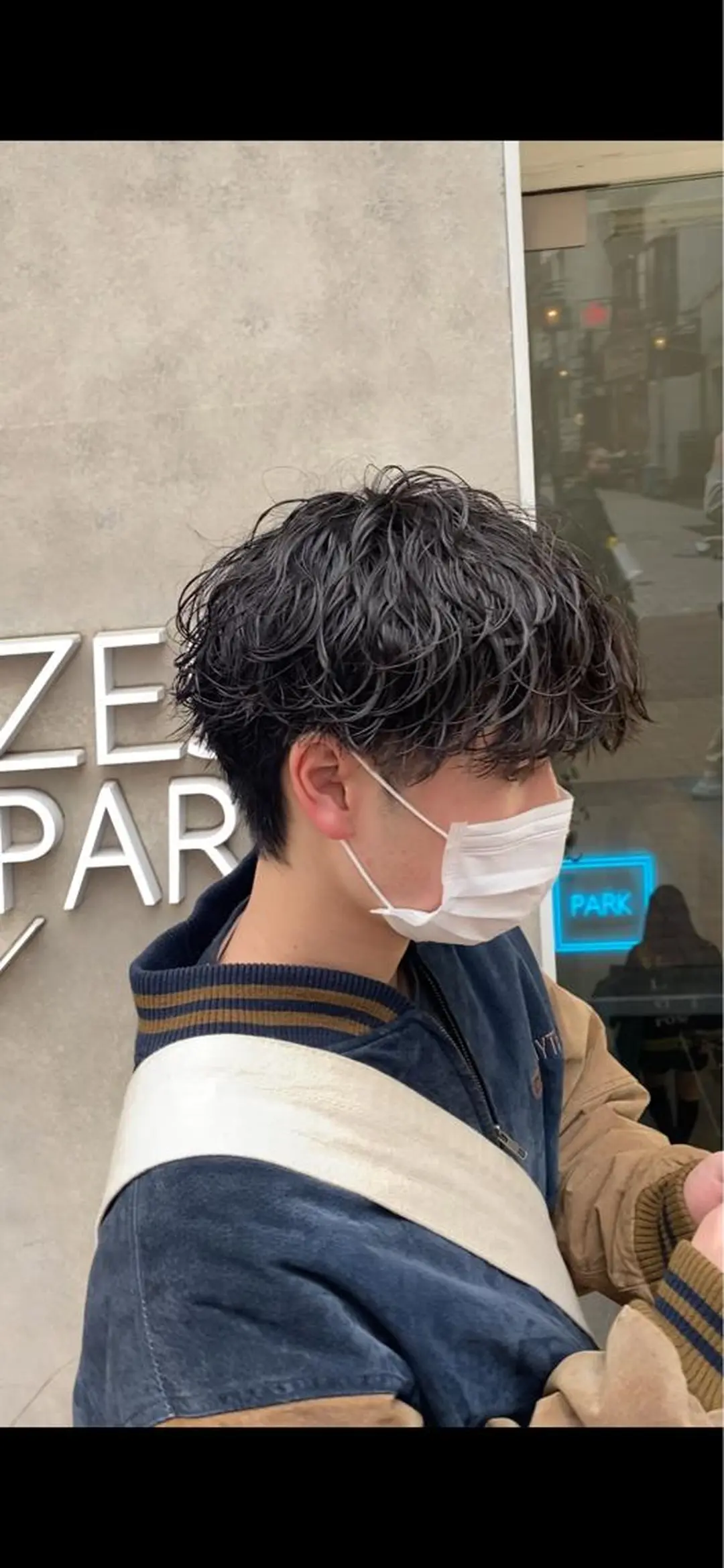 パーマ メンズ 新宿【メンズパーマ】 塩澤太一のヘアスタイル