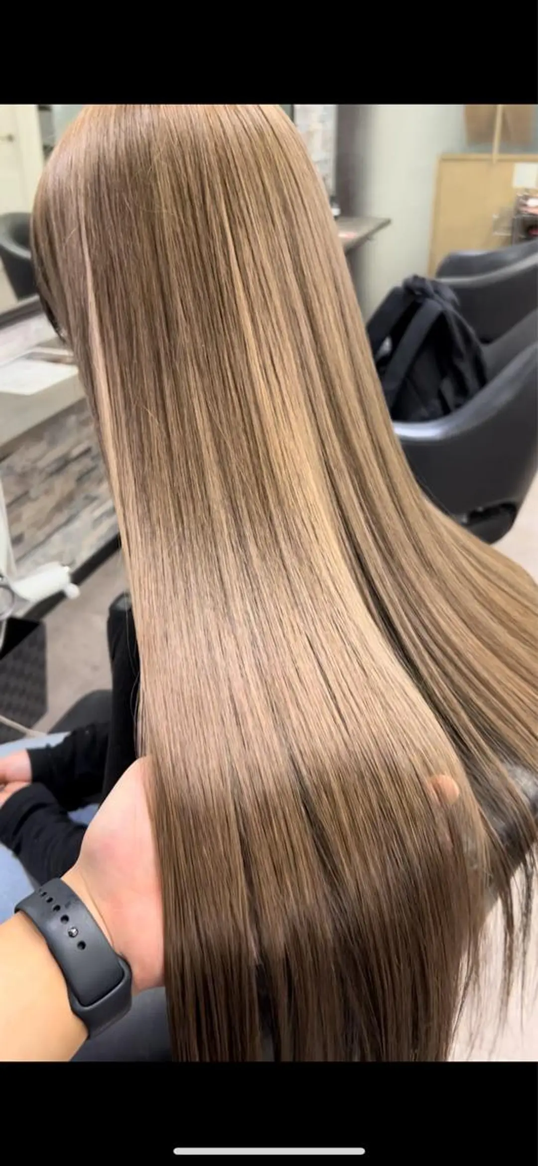 ロング カット ヘアカラー 縮毛矯正 艶髪ハイトーンカラー ☆MASAのヘアスタイル