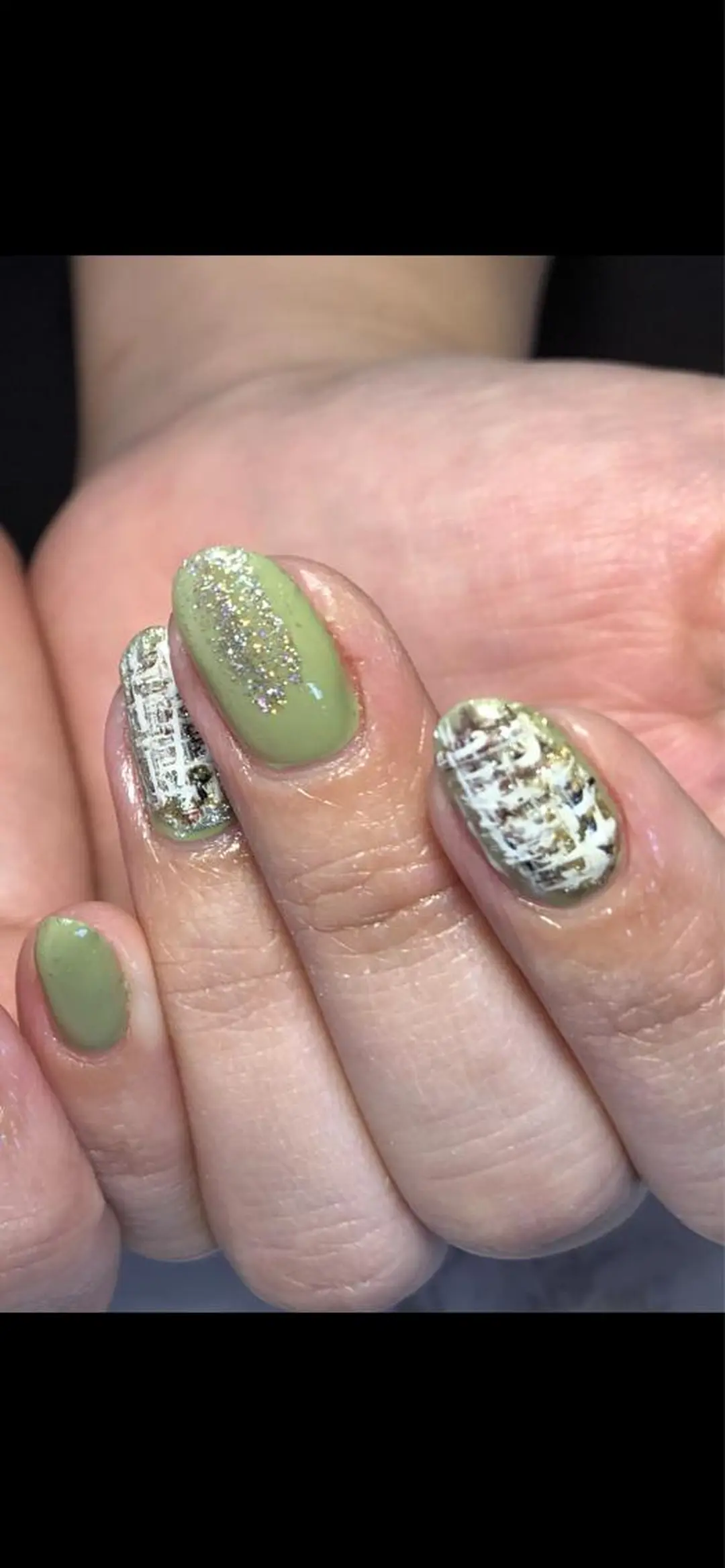 ネイル アートネイル ブルー ジェルネイル 持ち込み ニュアンスネイル 自爪育成ネイルサロン ヴェルニのネイルデザイン