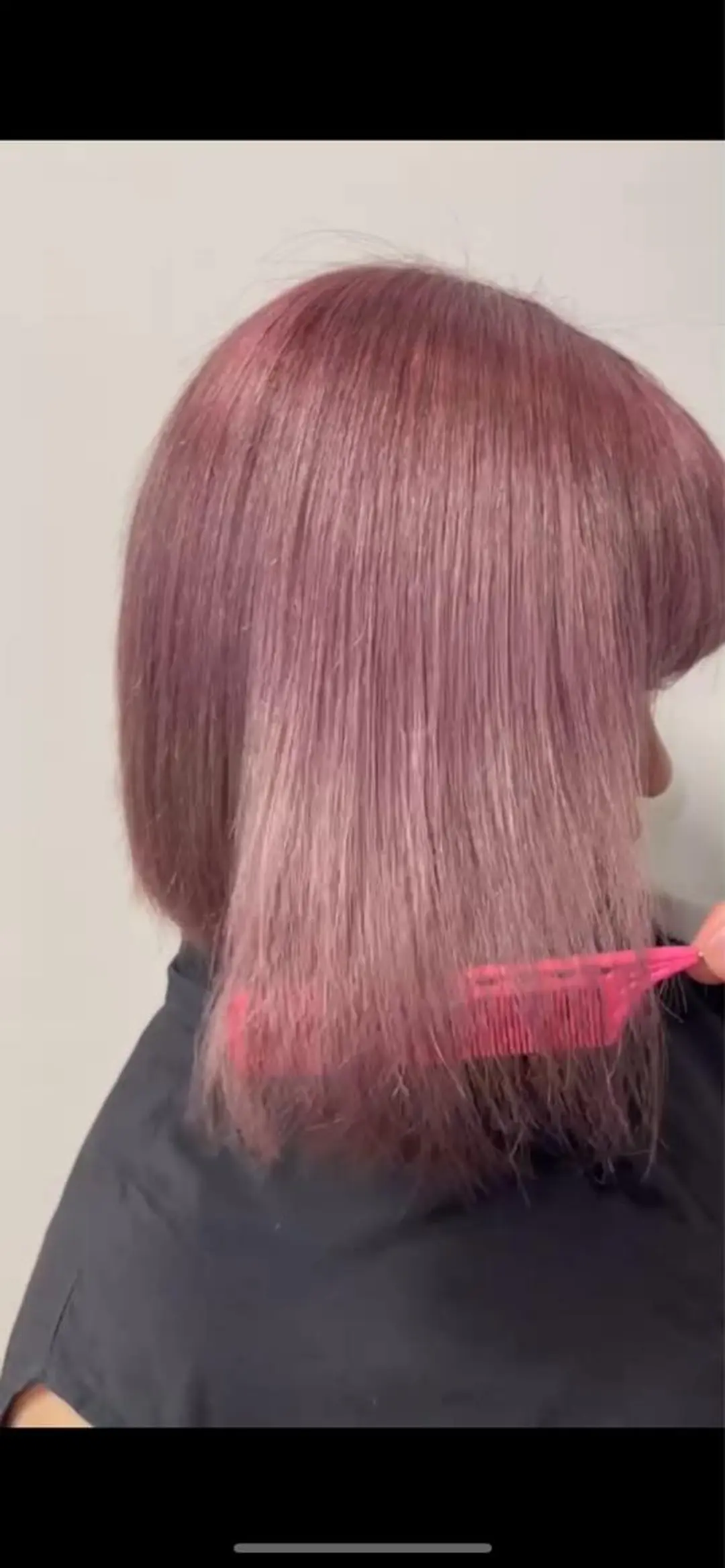 ミディアム カラー ブリーチ ピンクカラー トリートメント モテ眉No.1 🎀ricoの眉毛・アイブロウイメージ