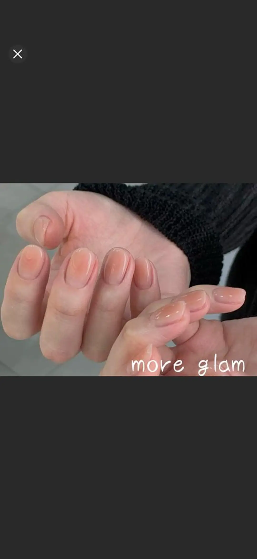 ネイル 長さ出し フットネイル フレンチネイル ジェルネイル ガラスフレンチ MoreGlam Nailsのネイルデザイン