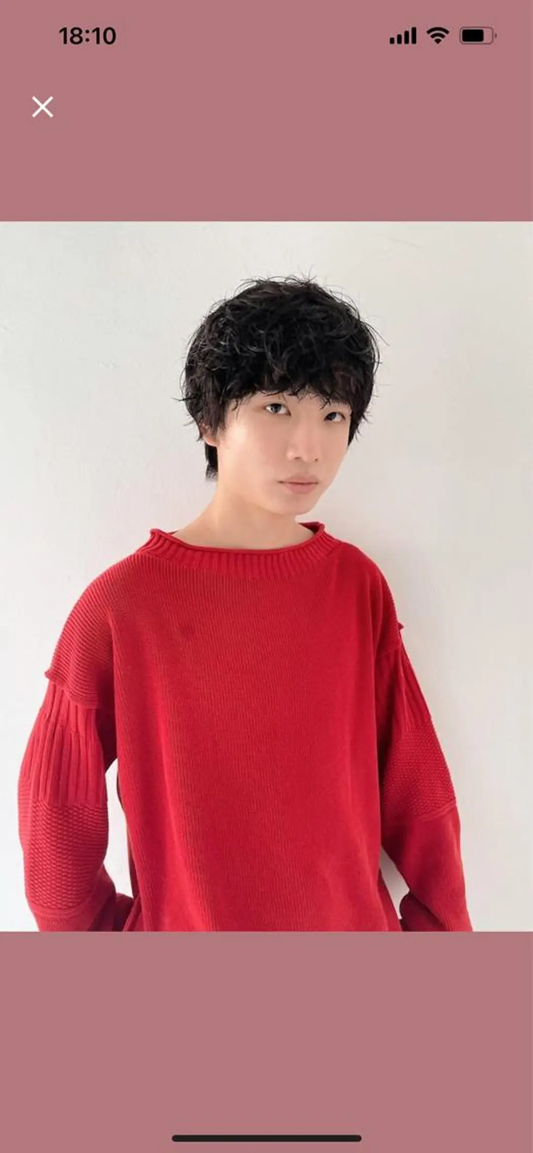 パーマ メンズ 藤澤 春菜  /  ACAのヘアスタイル