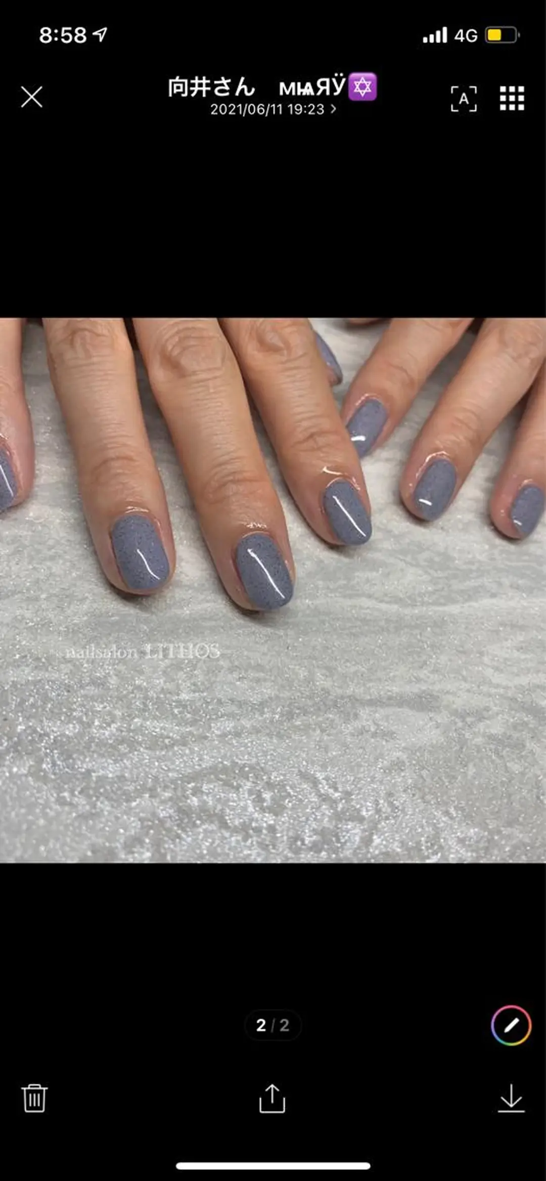 ネイル nailsalon Lithos所属・nailsalon Recontreのネイルデザイン