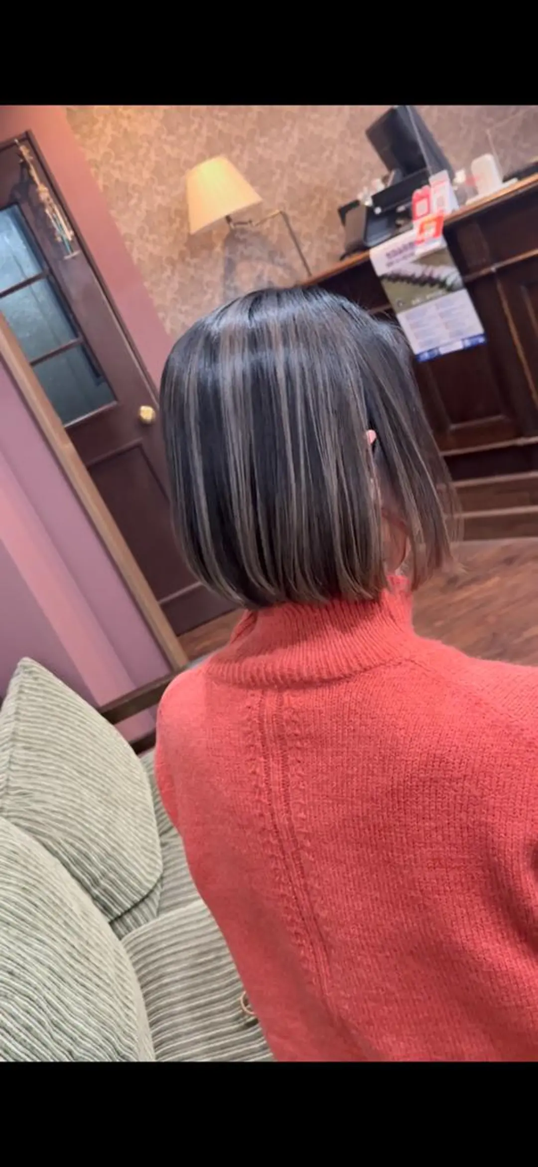 カラー バレイヤージュ ブリーチ グレージュ ハイライトカラー ハイトーンカラー カット ヘアカラー トリートメント Beyond（kitaro）所属・石井辰功也 フリーランス美容師のヘアスタイル