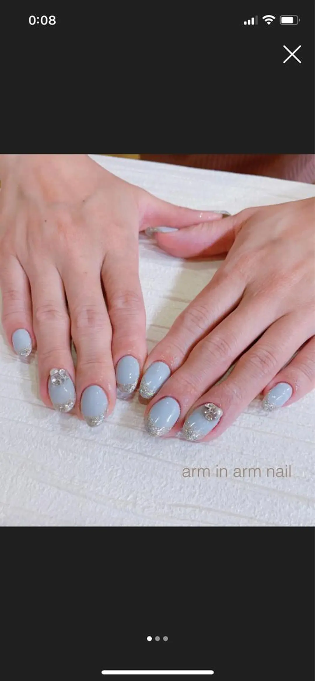 ネイル arm in arm ︎✿Yamamotoのマツエク・マツパデザイン