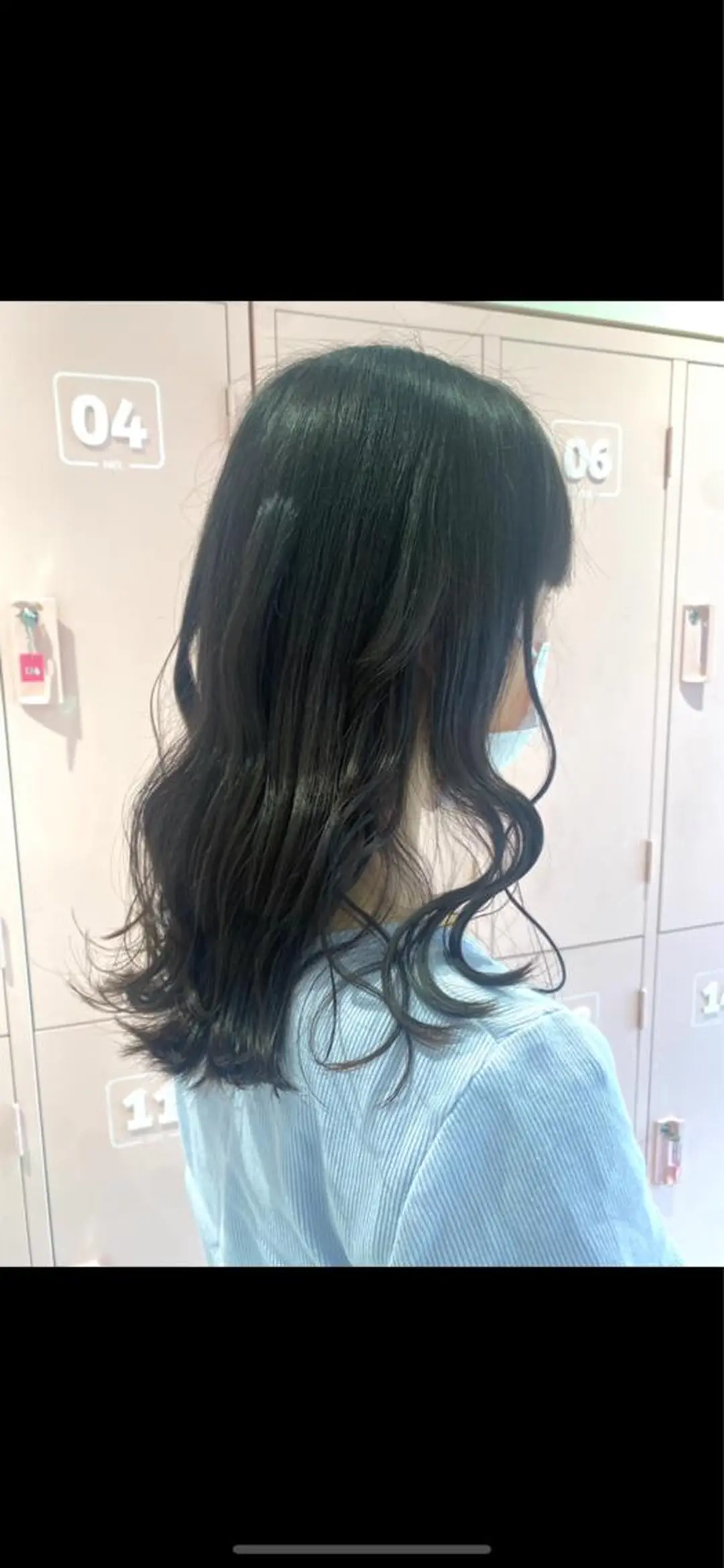 セミロング ブリーチなしカラー RURI🩵のヘアスタイル