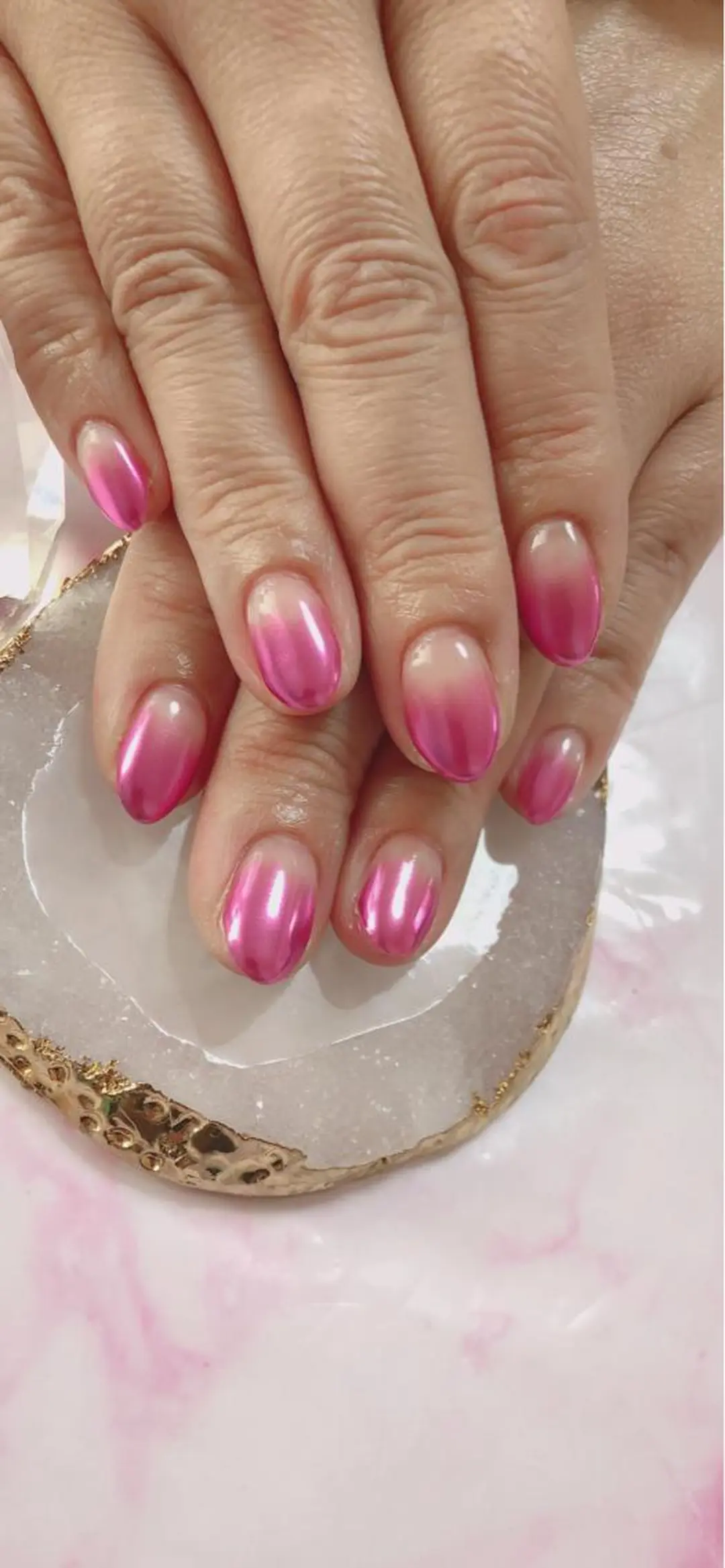 セミロング カラー キッズ ネイル マツエク・マツパ 💎ビューティサロン 湘南　RIRAN💎のネイルデザイン