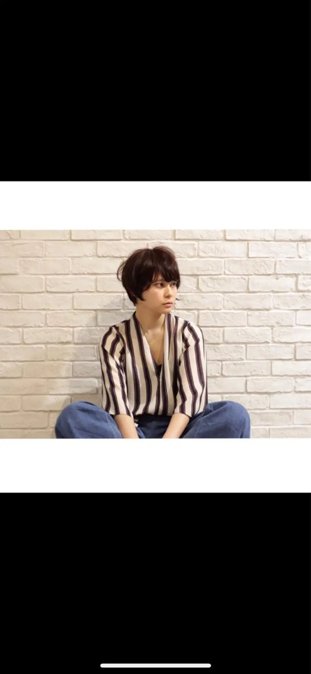 ショート 金子 しおりのヘアスタイル