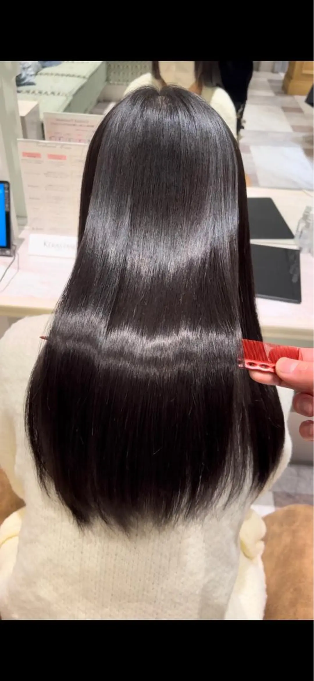 ロング TJ天気予報　末広店 Part9所属・髪質改善/艶カラー 縮毛矯正/ユウトのヘアスタイル