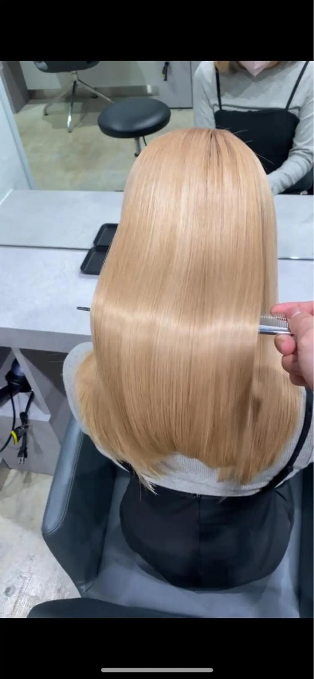 ロング カラー COALL nex the salon所属・Riria✨ 透明感カラーのヘアスタイル