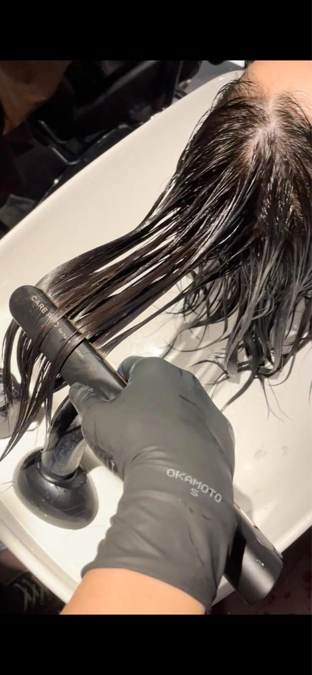 セミロング 縮毛矯正/似合わせ EARTH岐阜髙橋のヘアスタイル