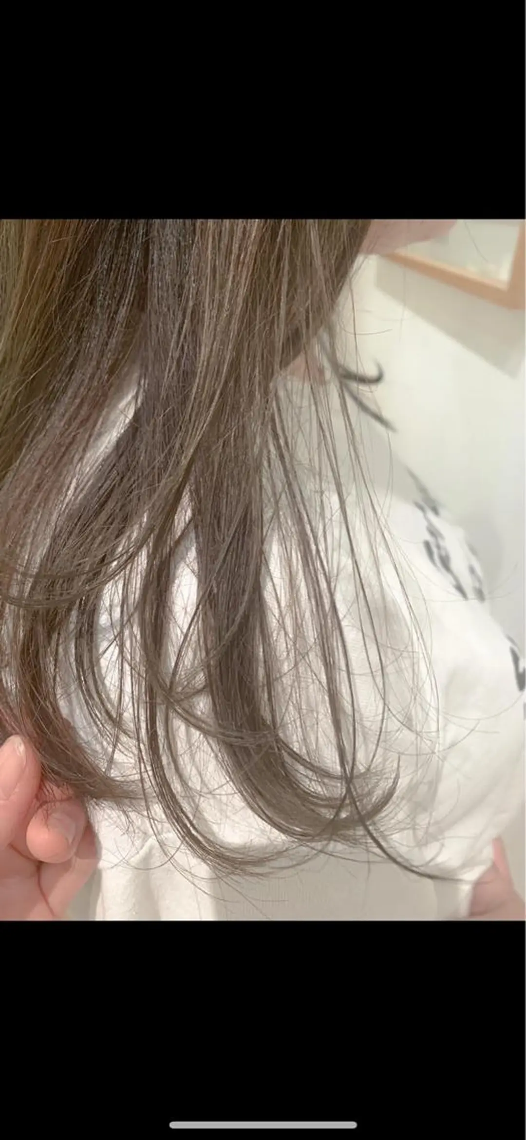 ロング カラー ヘアカラー トリートメント Rico / bob/グレージュのヘアスタイル