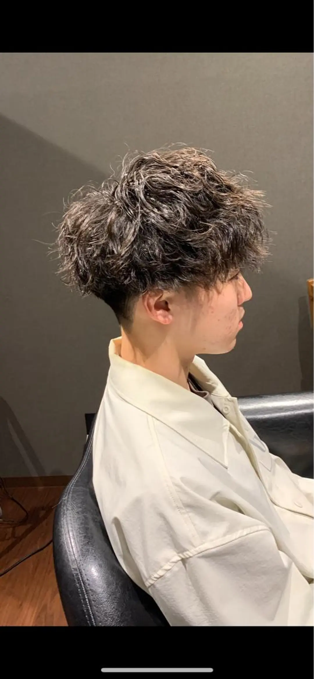 パーマ メンズ 深沢 秀のヘアスタイル