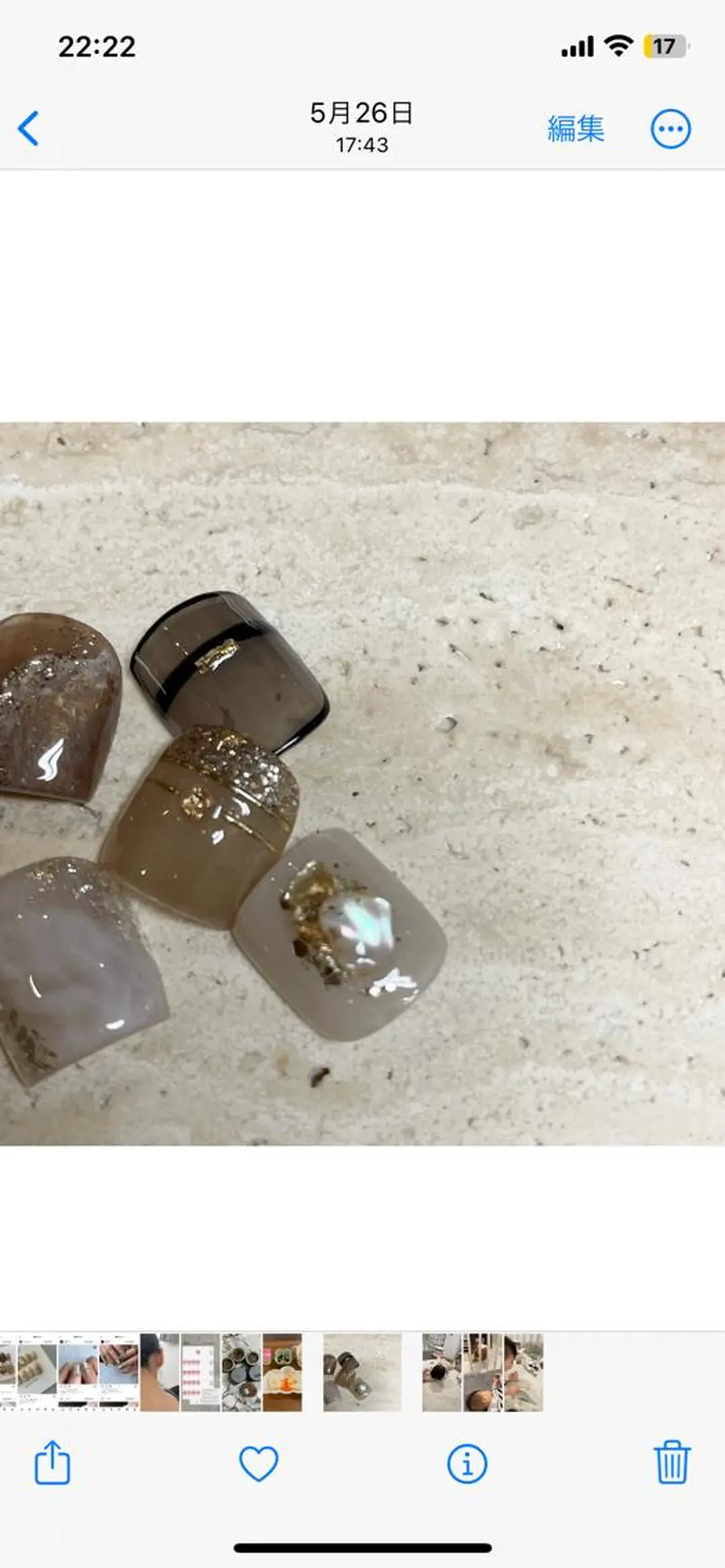 ネイル アートネイル フットネイル ワンカラーネイル フットネイル nail salon ✷aronaのネイルデザイン