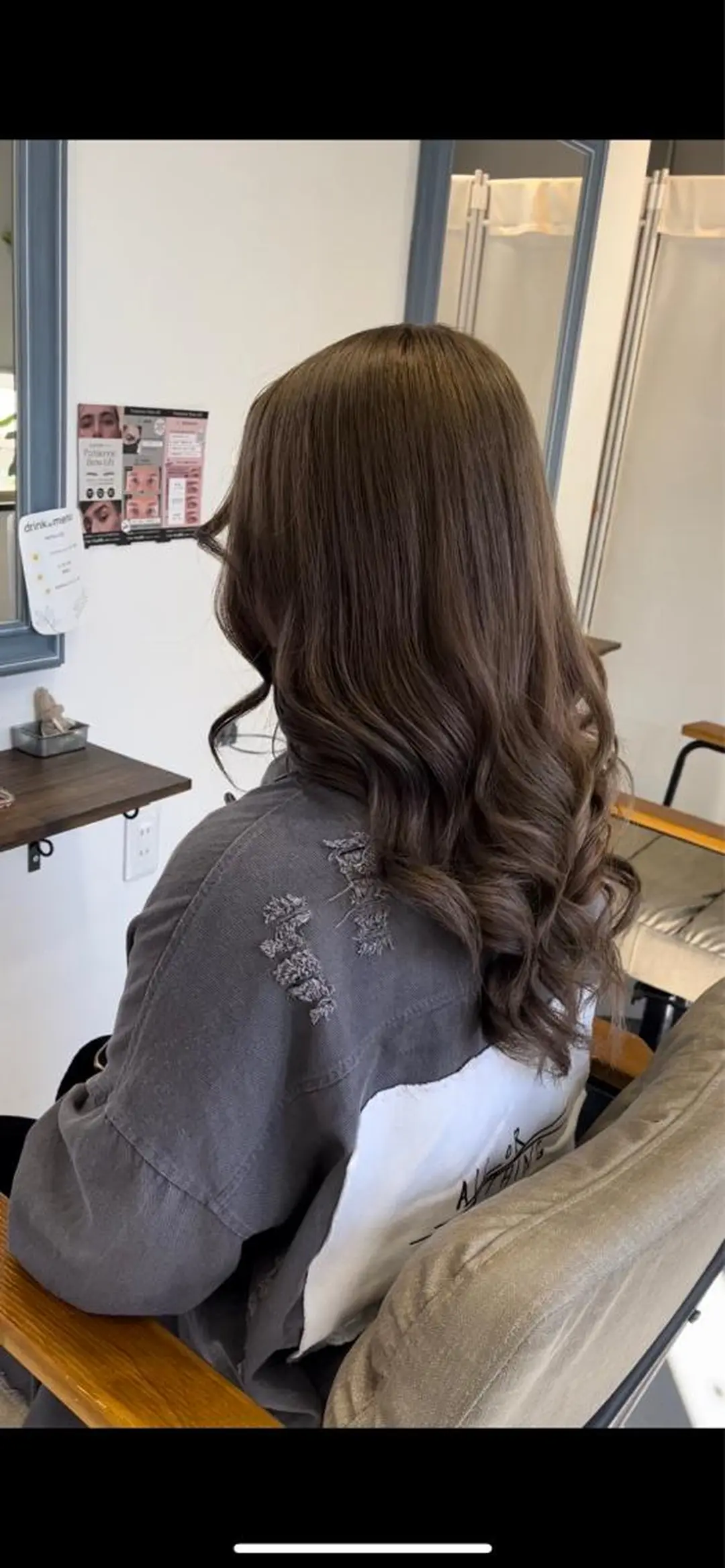 セミロング カラー カット ヘアカラー トリートメント Sherry大国町所属・Sherry大国町 HIKARUのヘアスタイル