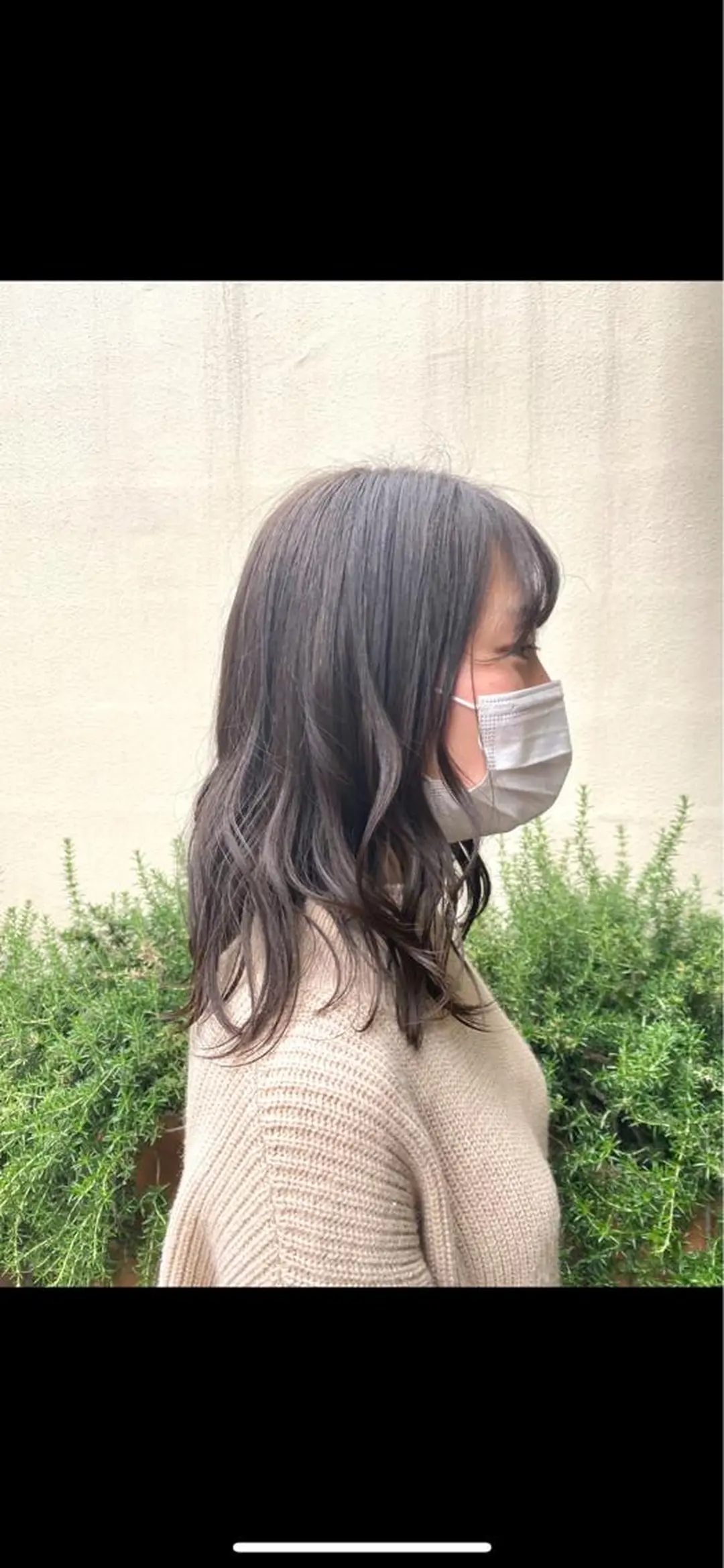 セミロング カラー ブルーカラー ブルーグレー ブルーグレージュ グレージュ Aujuaソムリエ 🎨‎♡HARUのヘアスタイル