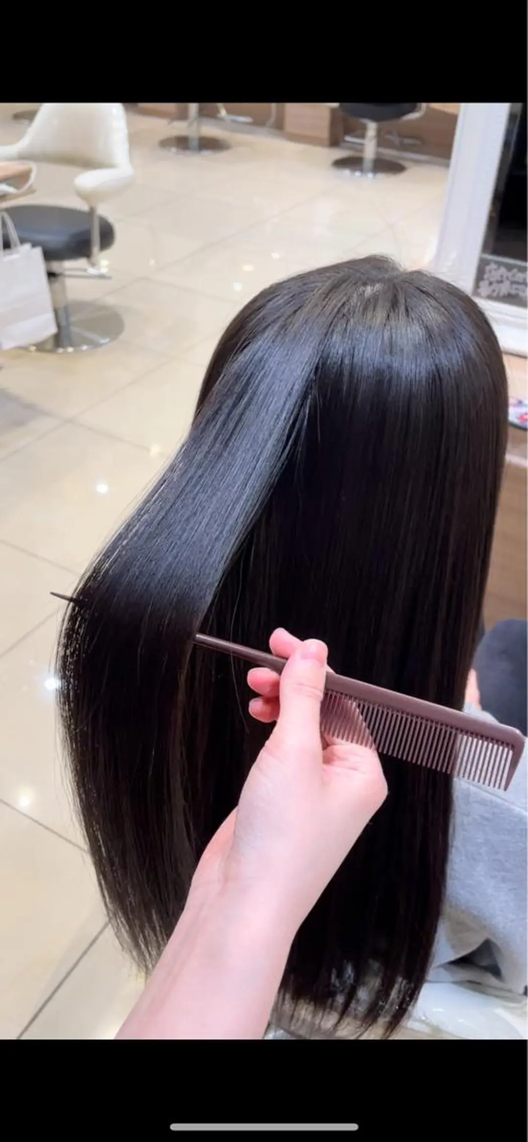 ロング 縮毛矯正 TAKIZAWA 武蔵小杉のヘアスタイル