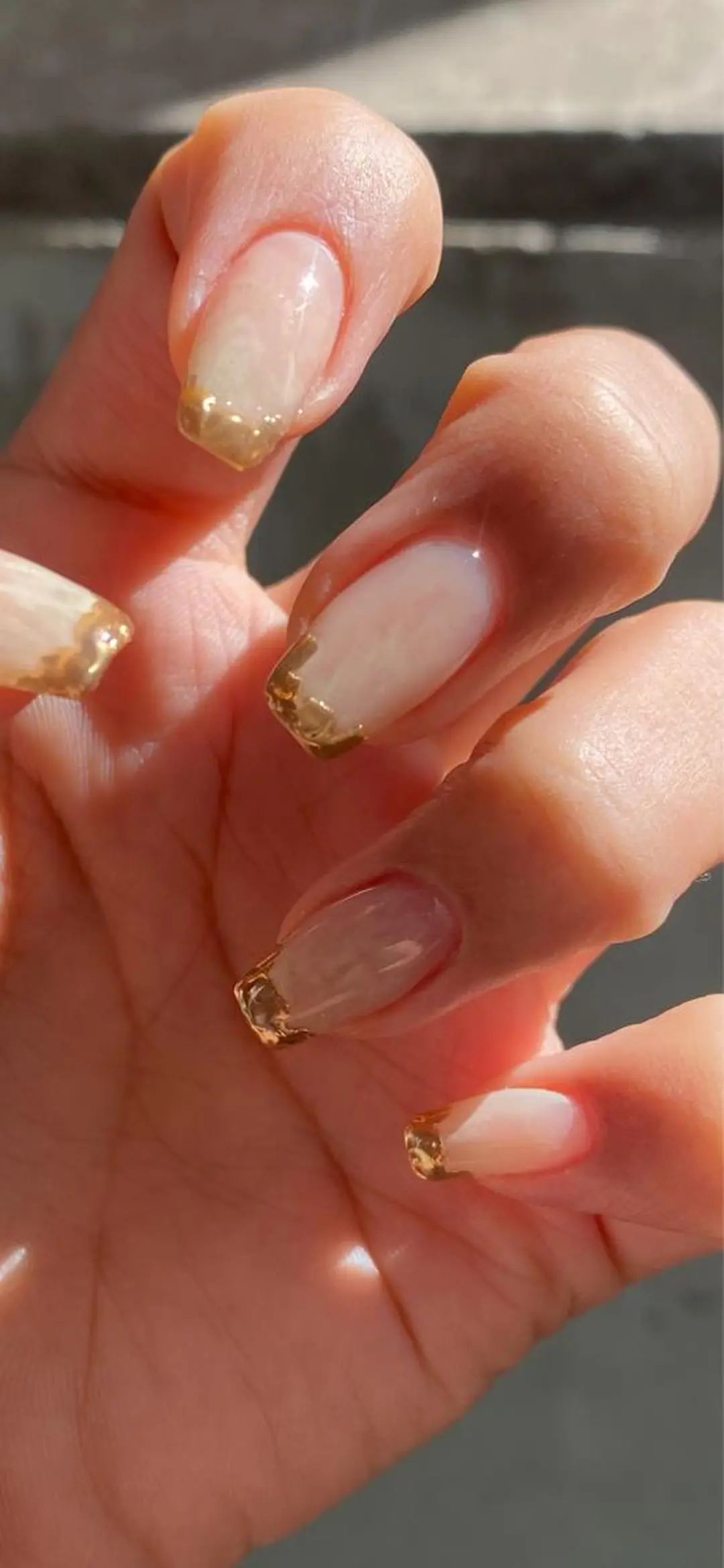 ネイル 持ち込み ニュアンスネイル Charme. NOBUKOのネイルデザイン