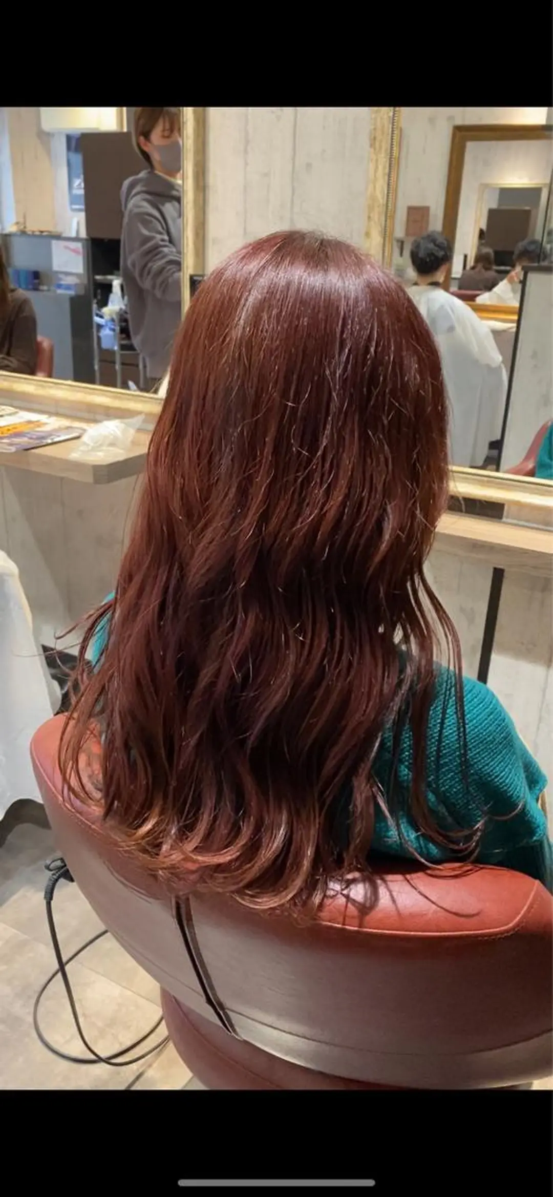 セミロング カラー カット ヘアカラー ミモリ ユウタのヘアスタイル