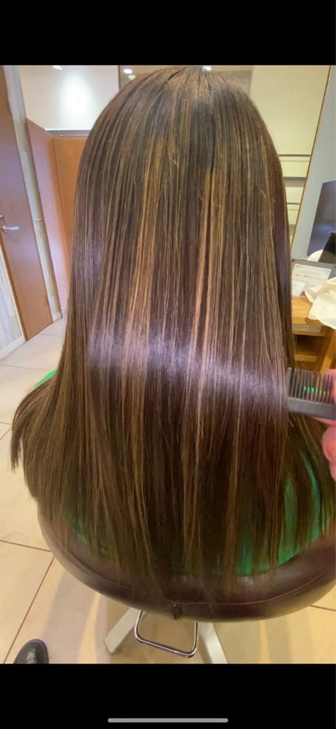 ロング 【溝の口の艶髪の神様 】田仲雄大のヘアスタイル