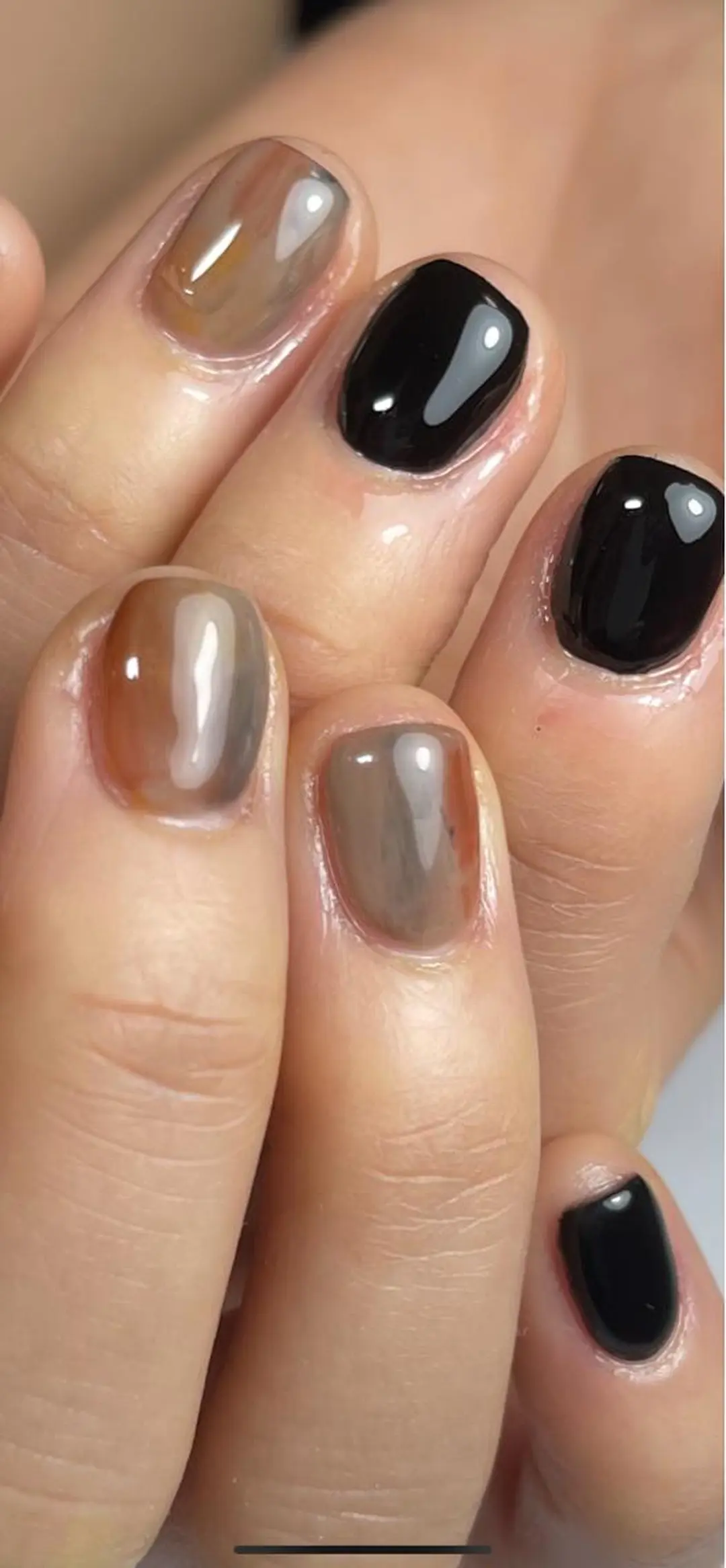 ネイル ニュアンスネイル 松山 美由紀のネイルデザイン