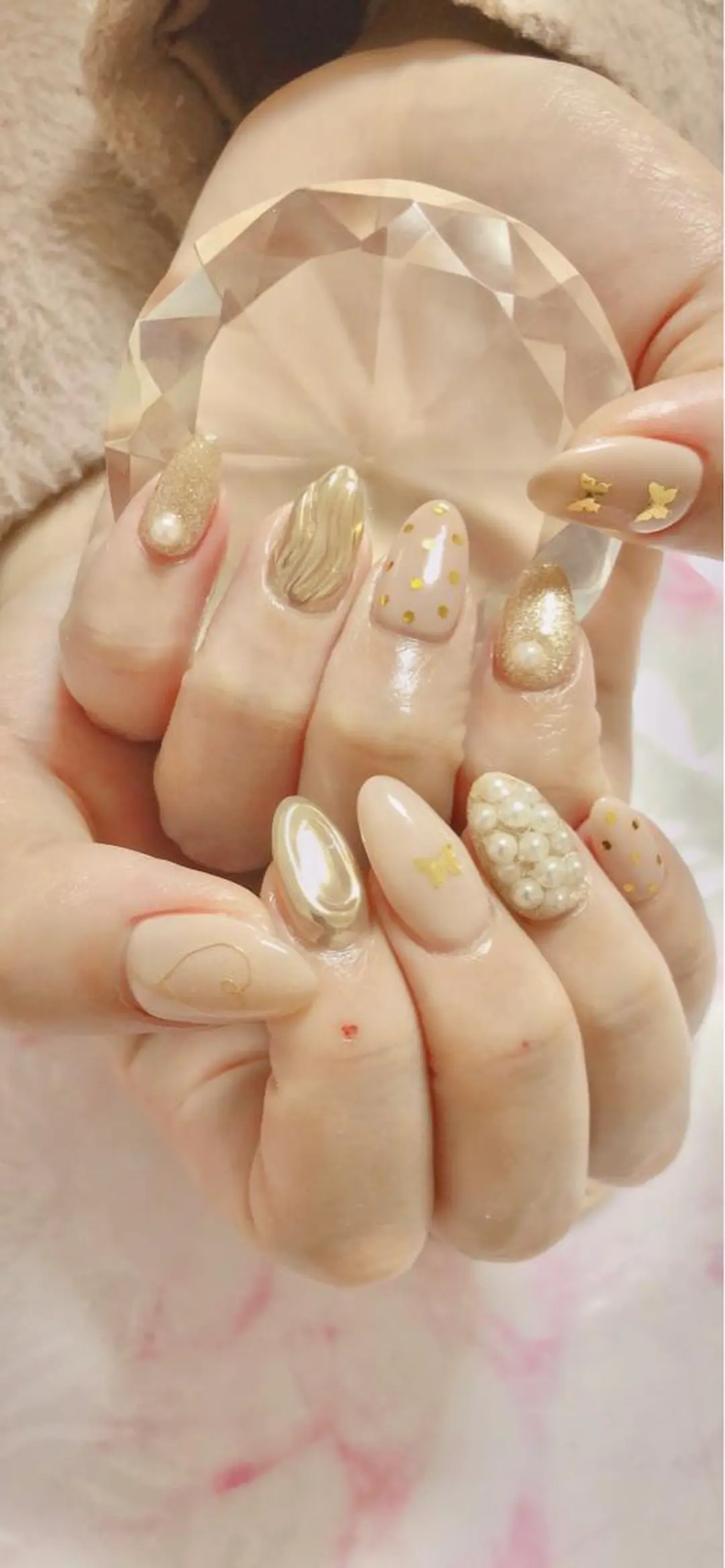 ロング カラー キッズ ネイル マツエク・マツパ ハンドネイル ハンドケア 💎ビューティサロン 湘南 RIRAN💎のネイルデザイン