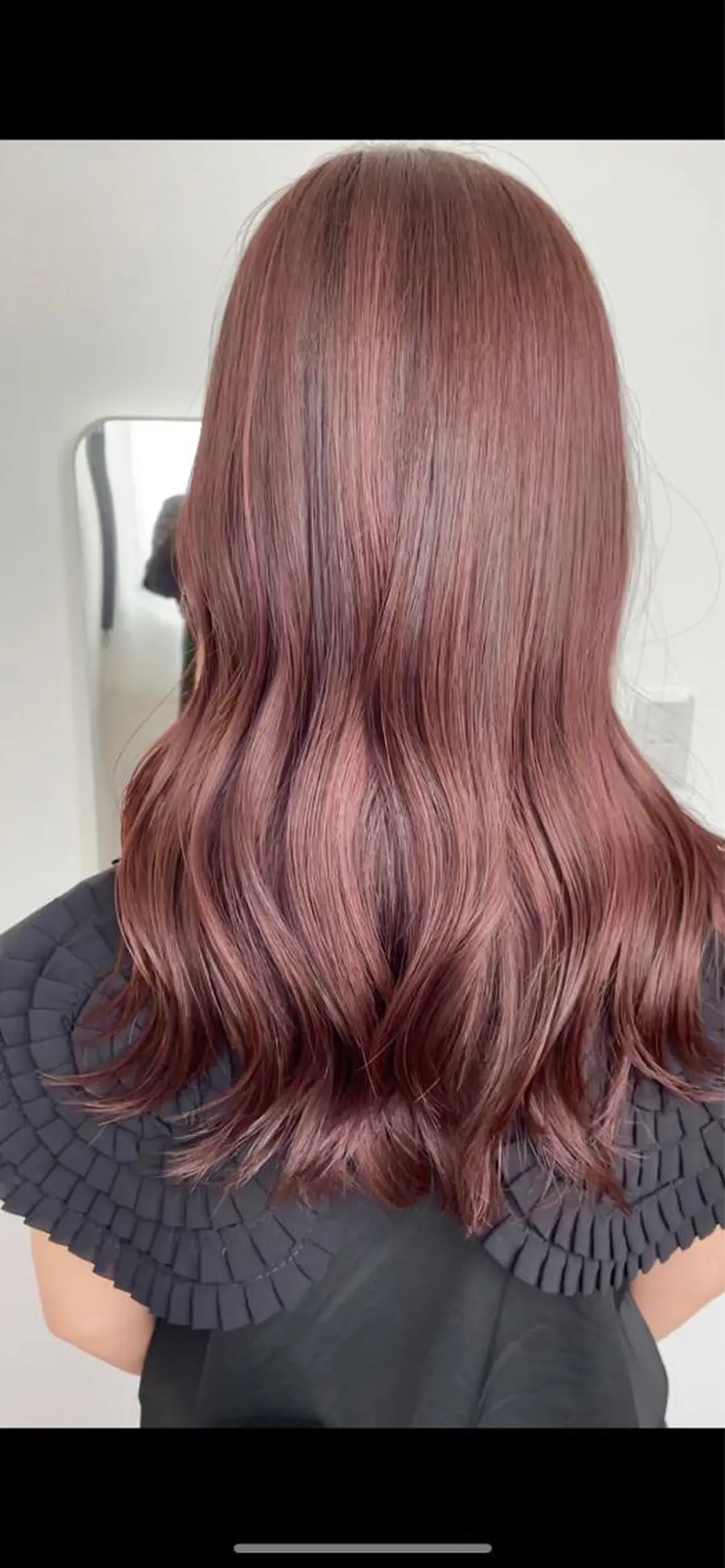 ロング カラー カット ヘアカラー トリートメント 👑髪質改善カラー 中垣斗希のヘアスタイル