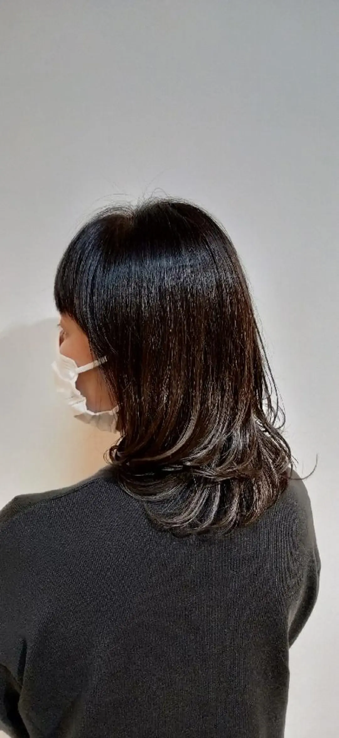 セミロング カット パーマ abie hair 市川店所属・安藤 浩樹のヘアスタイル