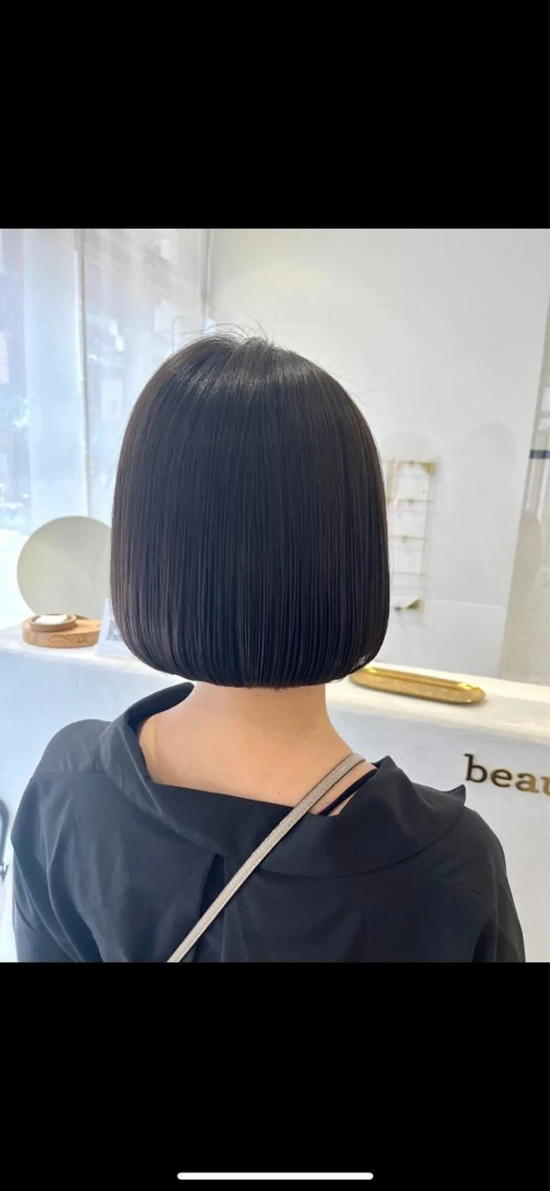 ショート カット 縮毛矯正 ボブ/美髪矯正 /佐藤　奈巳のヘアスタイル