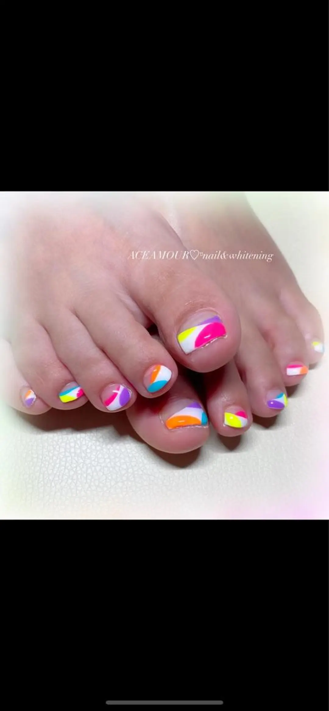 ネイル アートネイル ネイル/耳つぼ /新ホワイトニングのネイルデザイン