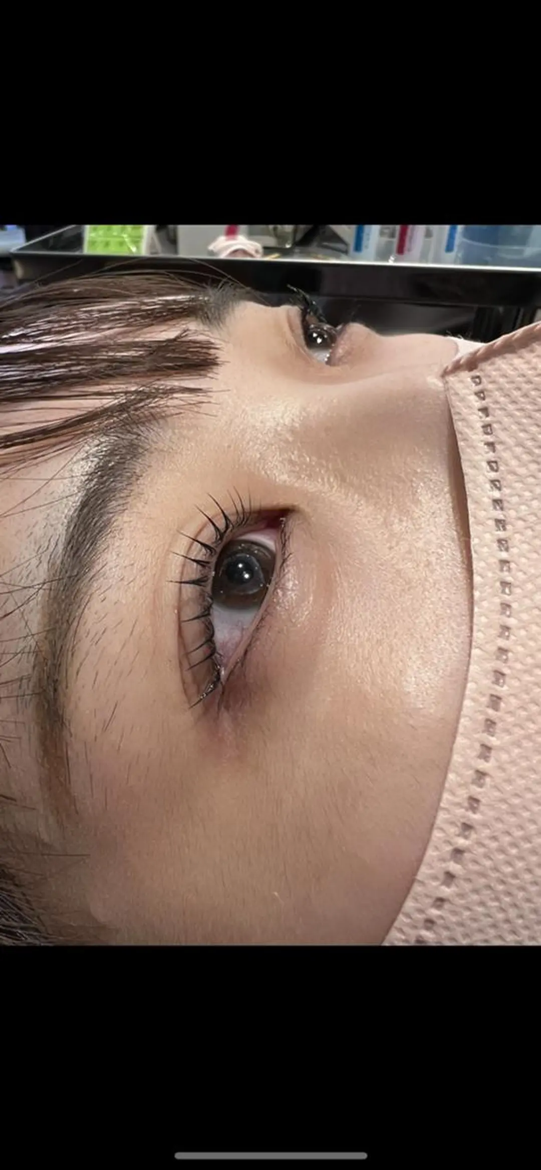 マツエク・マツパ 一重×まつ毛パーマ 石田 悠夏のマツエク・マツパデザイン