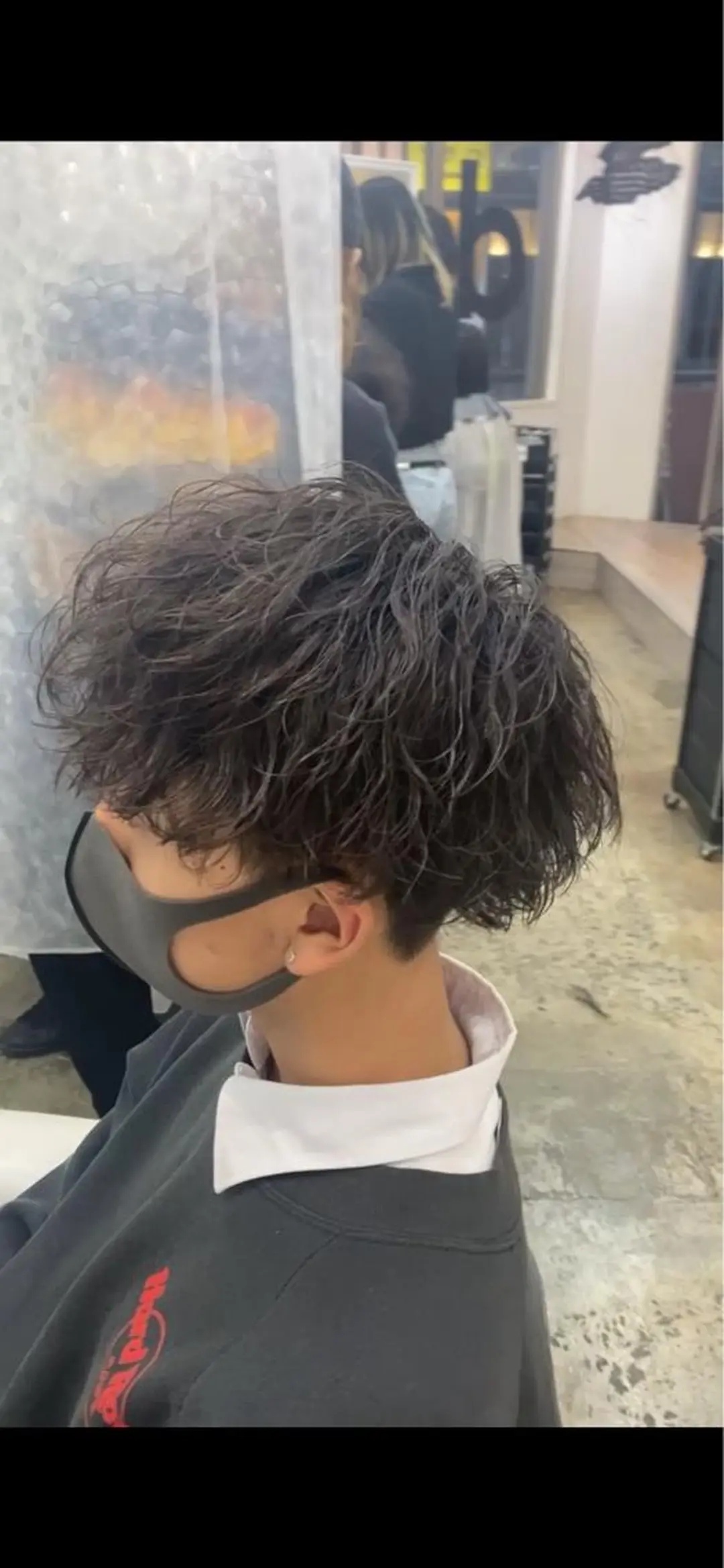 ショート パーマ メンズ メンズパーマ スパイラルパーマ dot.グループ指名 No.1橋本滉太のヘアスタイル