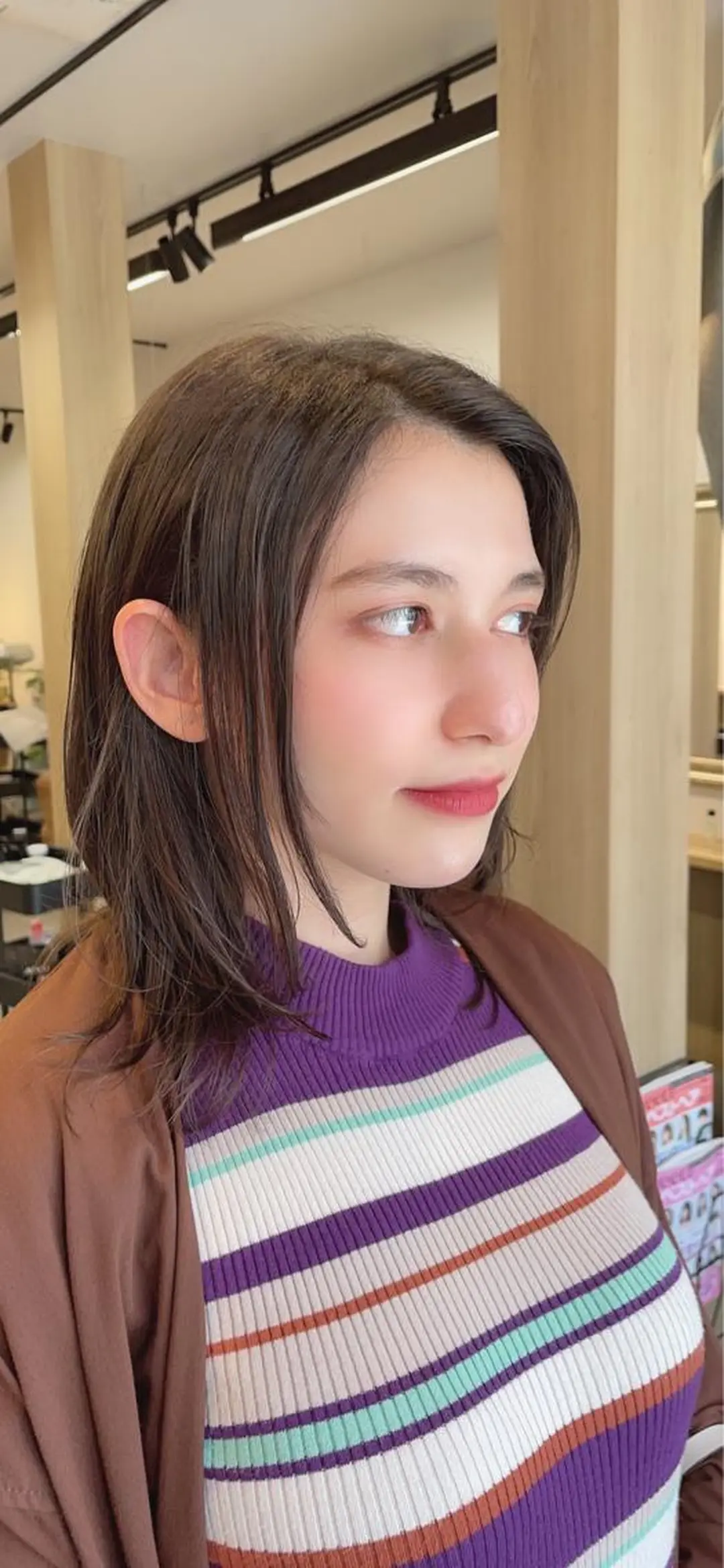 ミディアム カラー sand  池袋所属・ボブ特化美容師 🌈うめつたいがのヘアスタイル