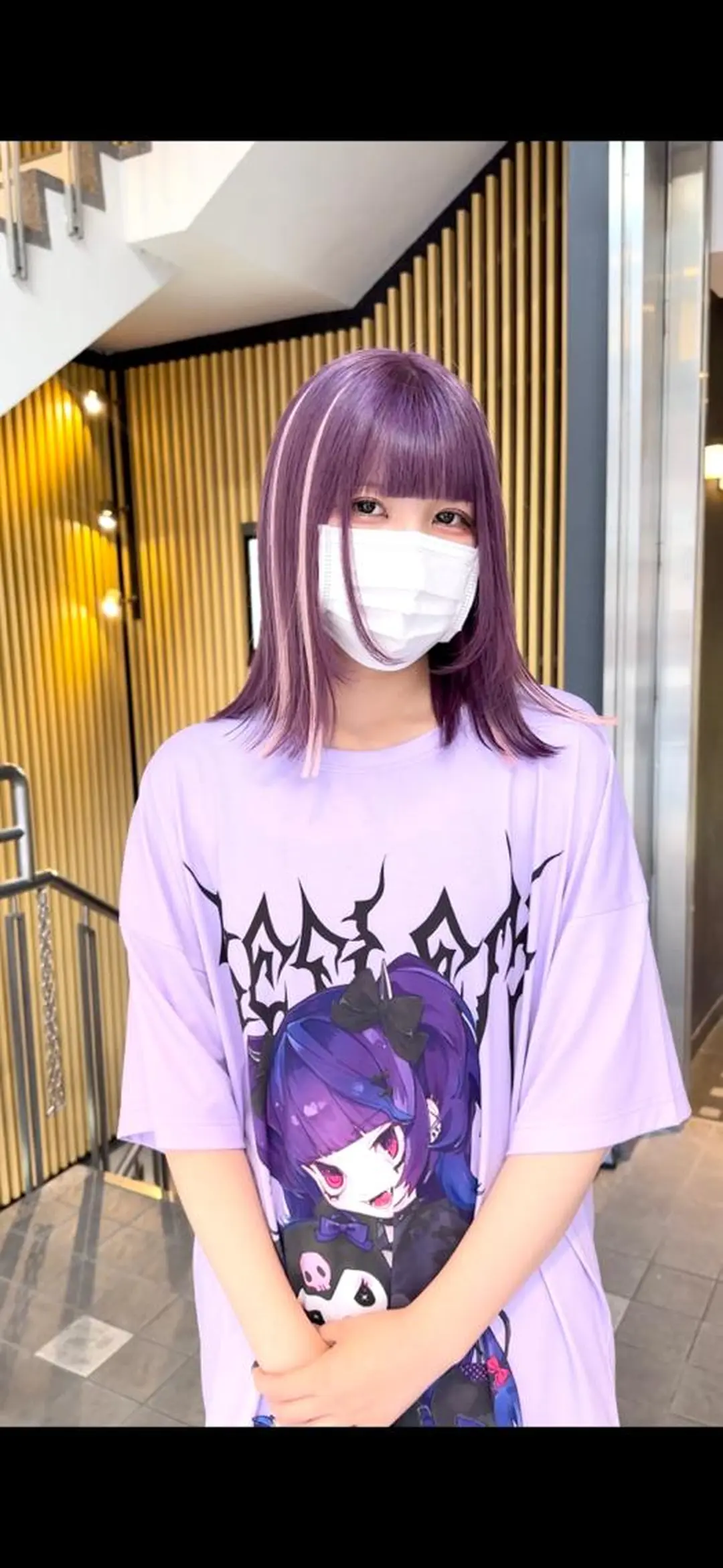 ミディアム カラー Selenehair 三条本店のヘアスタイル