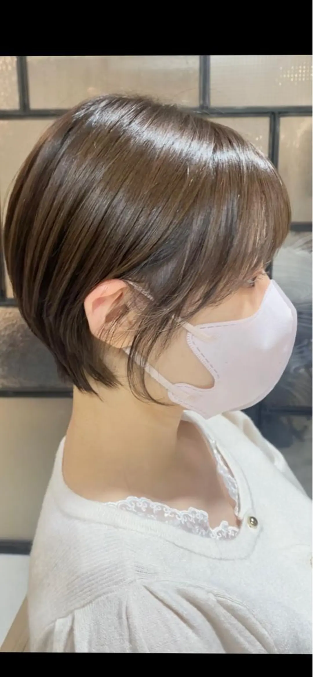 ショート カラー カット ヘアカラー トリートメント 安永 涼のヘアスタイル