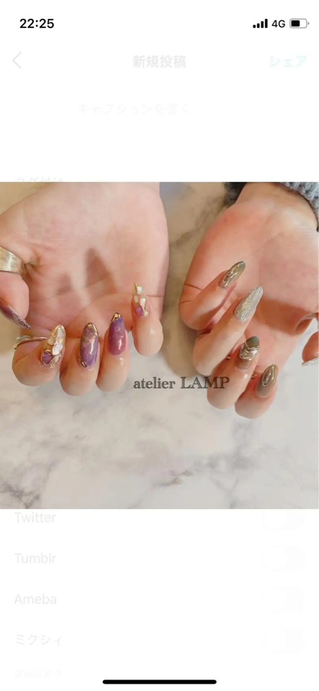 ネイル ニュアンスネイル NANA no artのネイルデザイン